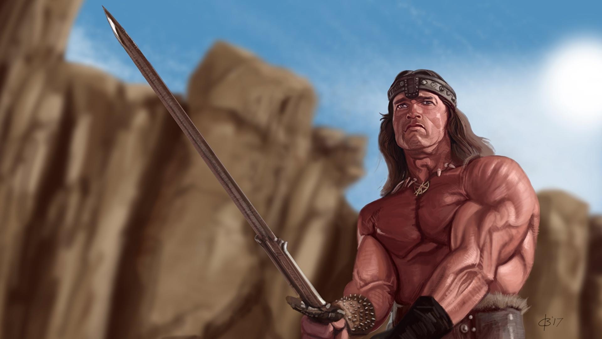 Conan, Barbar, Wallpaper, Arnold, Film, 1920x1080 Full HD Desktop