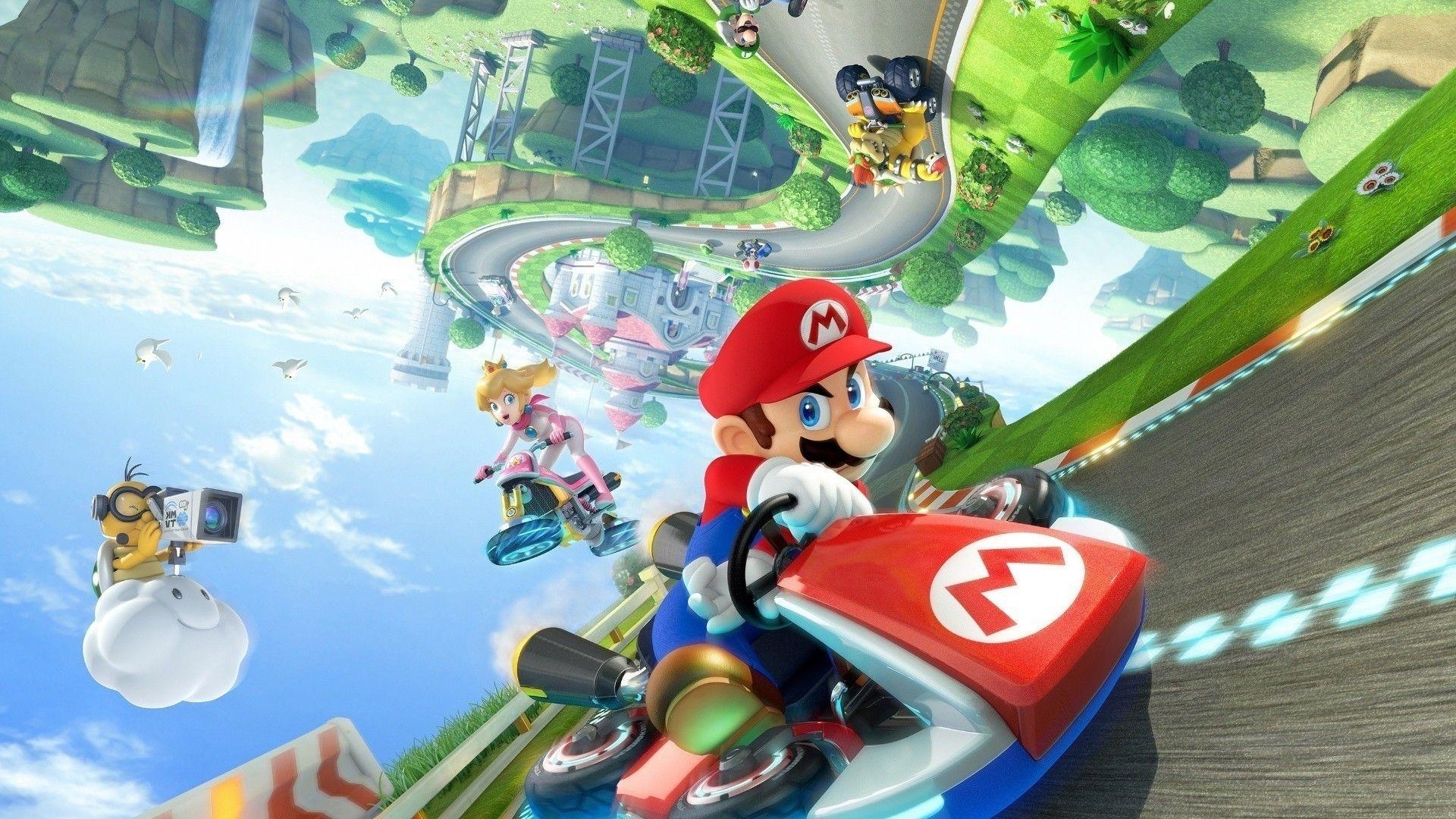 Mario Kart, Wii, Grafik, Nintendo, Spielerlebnis, 1920x1080 Full HD Desktop