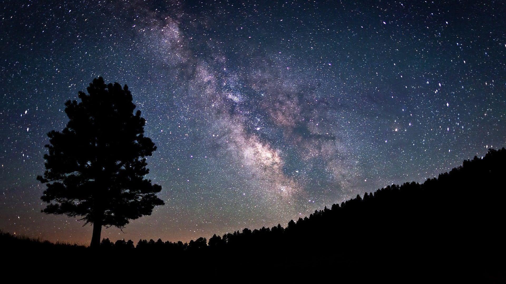 Milchstraße, Galaxy, Hintergrund, Weltraum, 1920x1080 Full HD Desktop