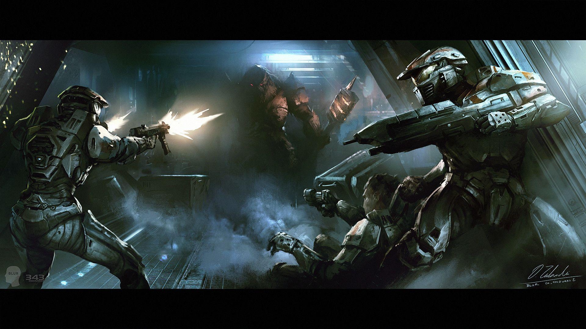 Halo Wars, HD, Gaming, Bild, Sci-Fi, 1920x1080 Full HD Desktop