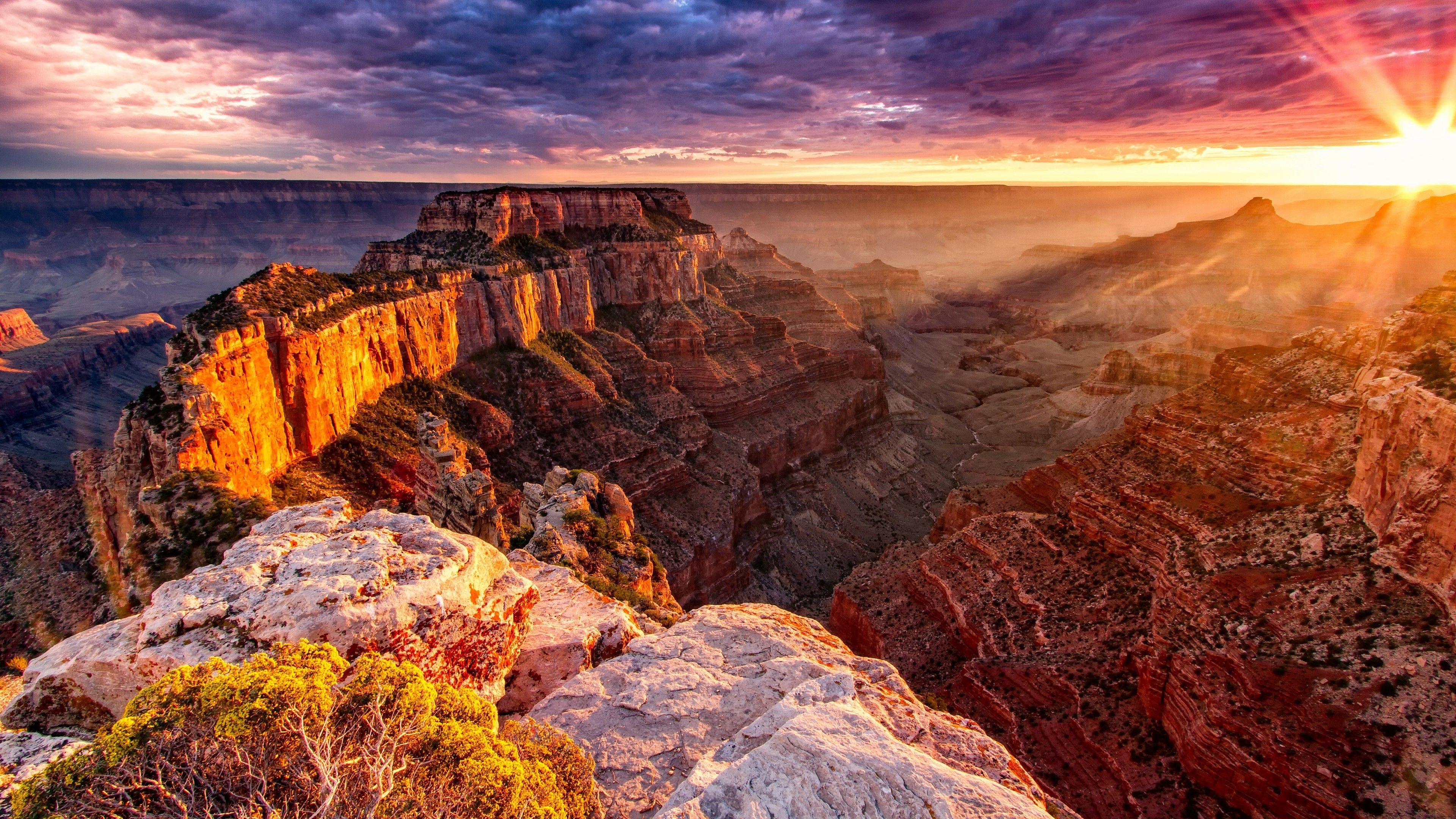 Grand Canyon, Studio 10, HD, Zehntausende, Canyons, 3840x2160 4K Desktop