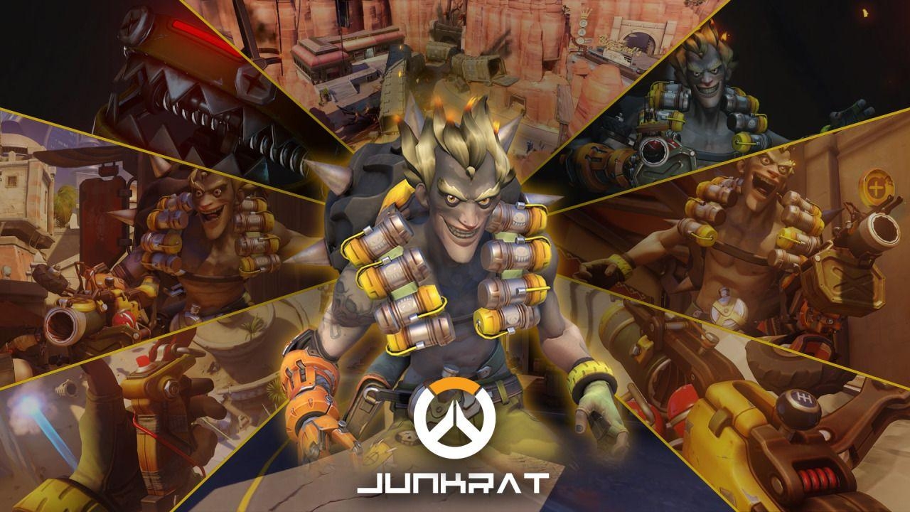 Episch, Videospiel, Junkrat, Overwatch, Hintergrund, 1280x720 HD Desktop