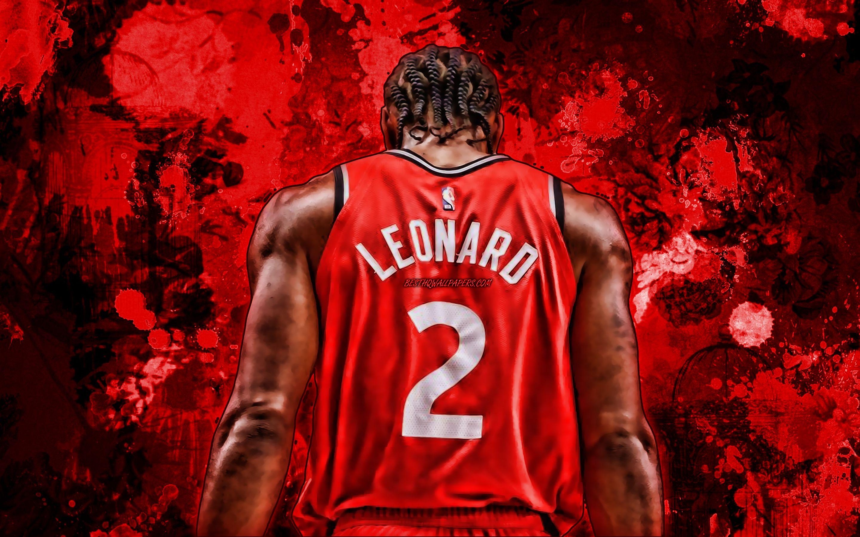 Kawhi Leonard, Rückansicht, Toronto, NBA, 2880x1800 HD Desktop