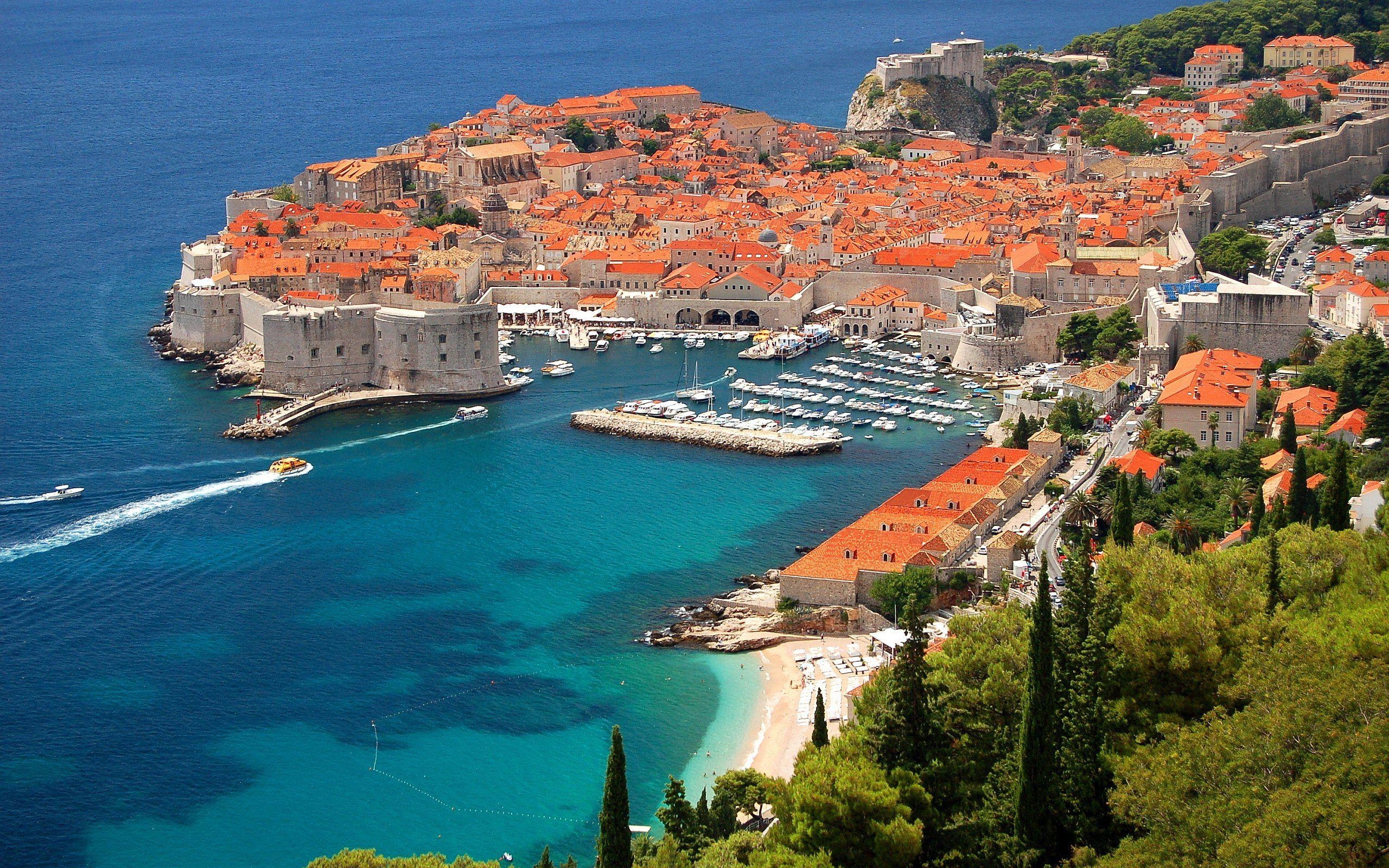 Kroatien, Dubrovnik, Reise, Küste, Mittelmeer, 2560x1600 HD Desktop