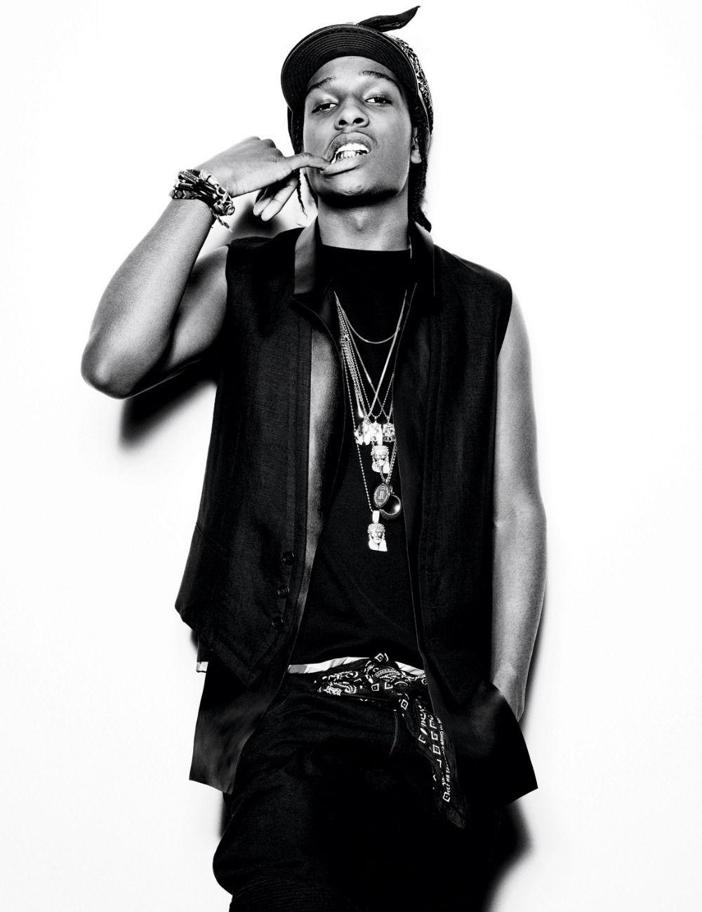 A$AP Rocky, Rapper, Mode, Dekoration, 1000x1300 HD Handy