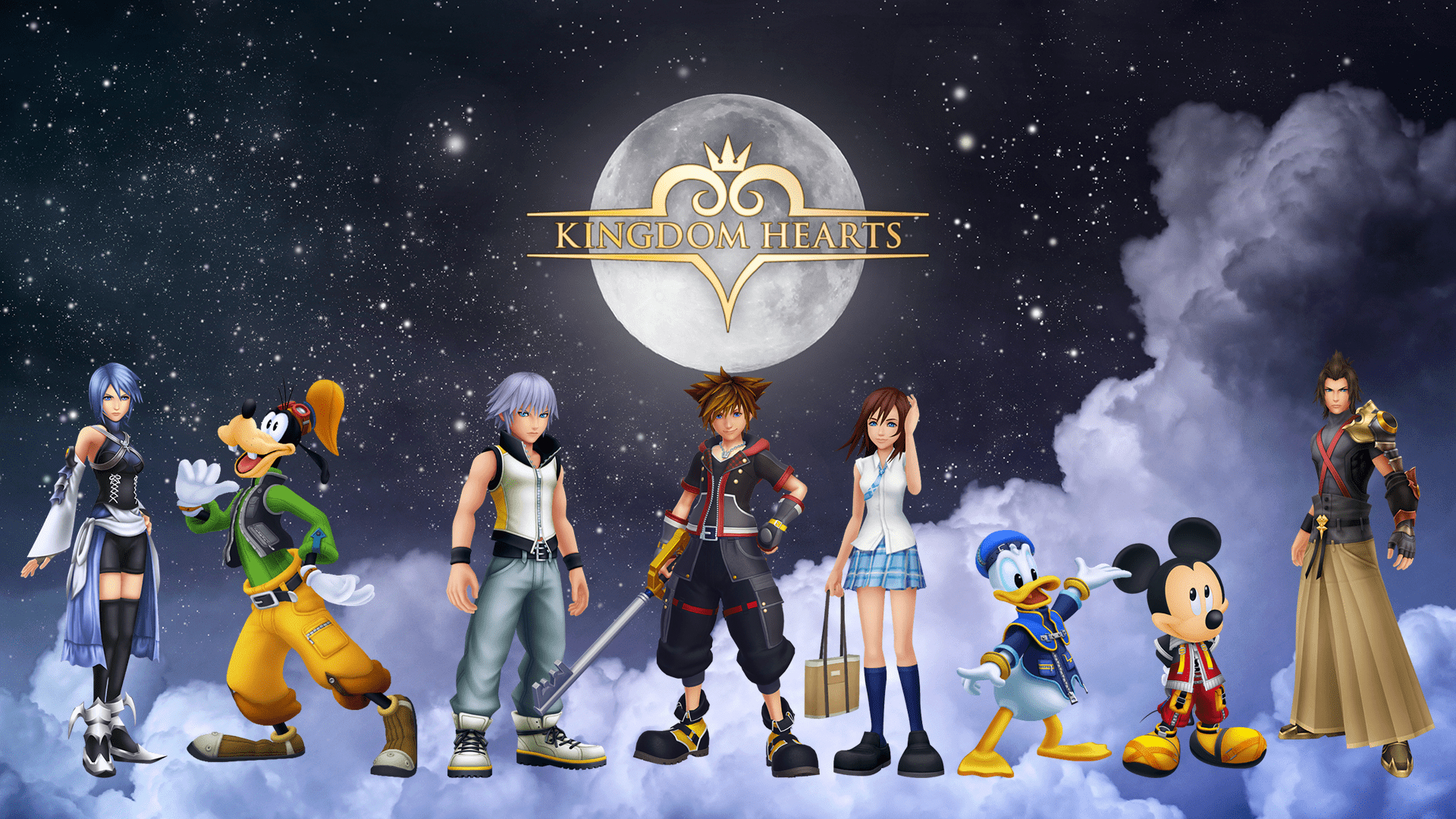 Aqua, Kingdom Hearts, Denisninja, HD, Wallpaper, 1920x1080 Full HD Desktop