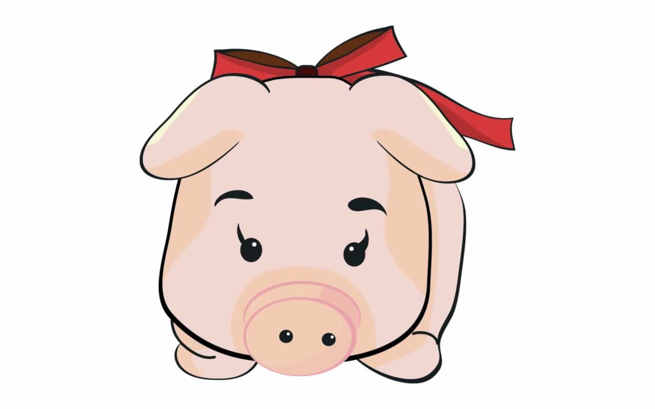 Cartoon Schweine, Clipart, Kostenlos, 2D Grafik, 1280x800 HD Desktop