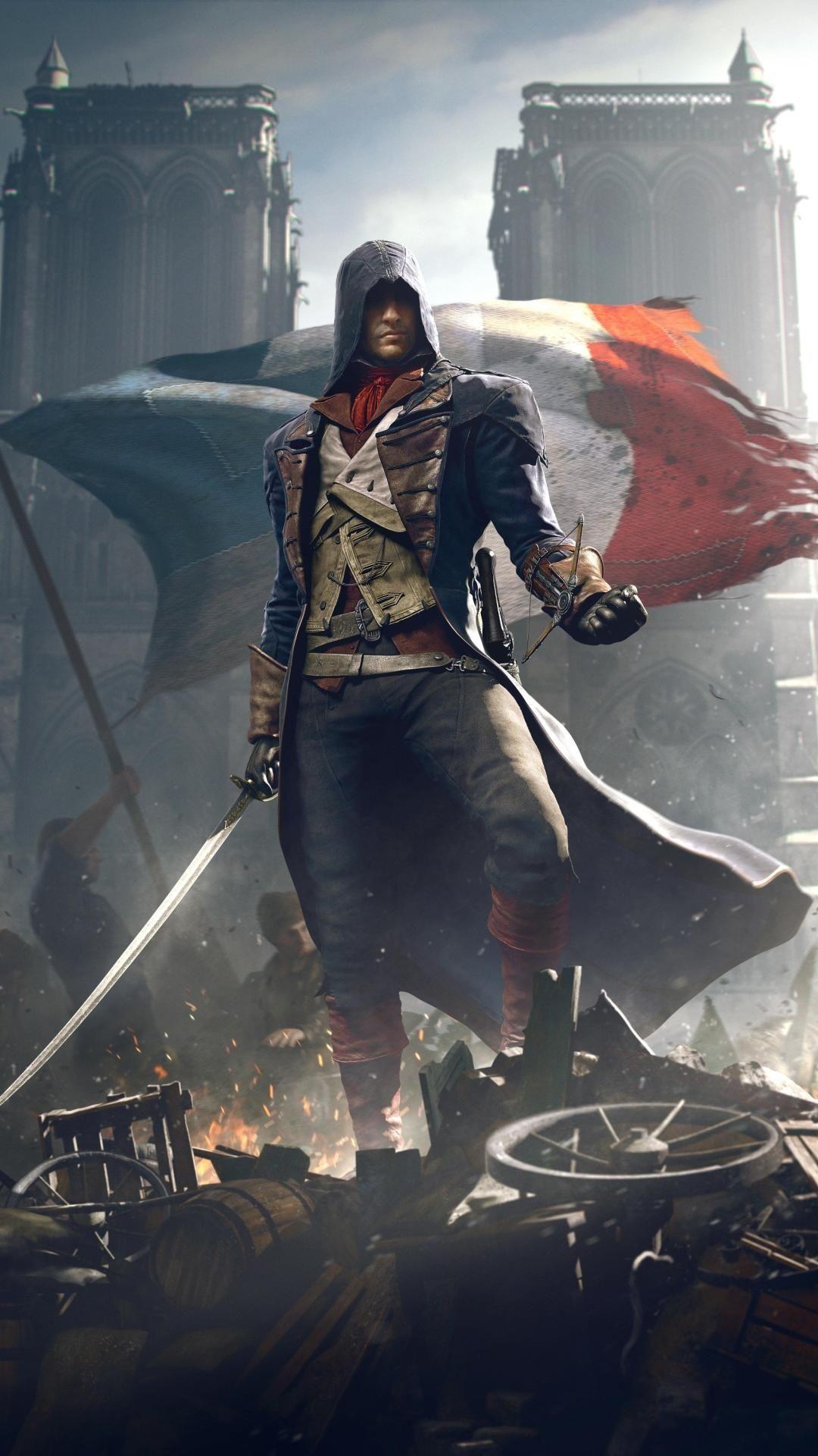 HD, Assassins Creed, iPhone, Gaming, Bild, 1080x1920 Full HD Handy