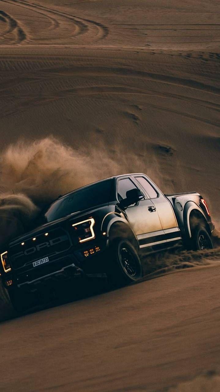 Ford Pickup, Lkw, Raptor, Drift, Autos, 720x1280 HD Handy