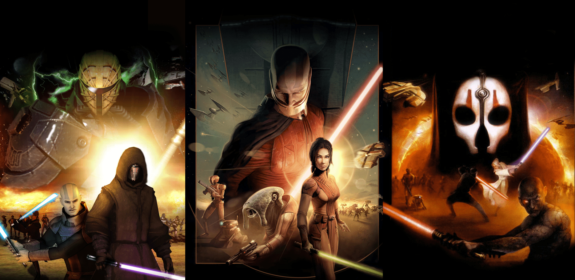 Kotor 2, Gaming, Star Wars, Alte Republik, Rollenspiel, 1870x910 Dual Screen Desktop