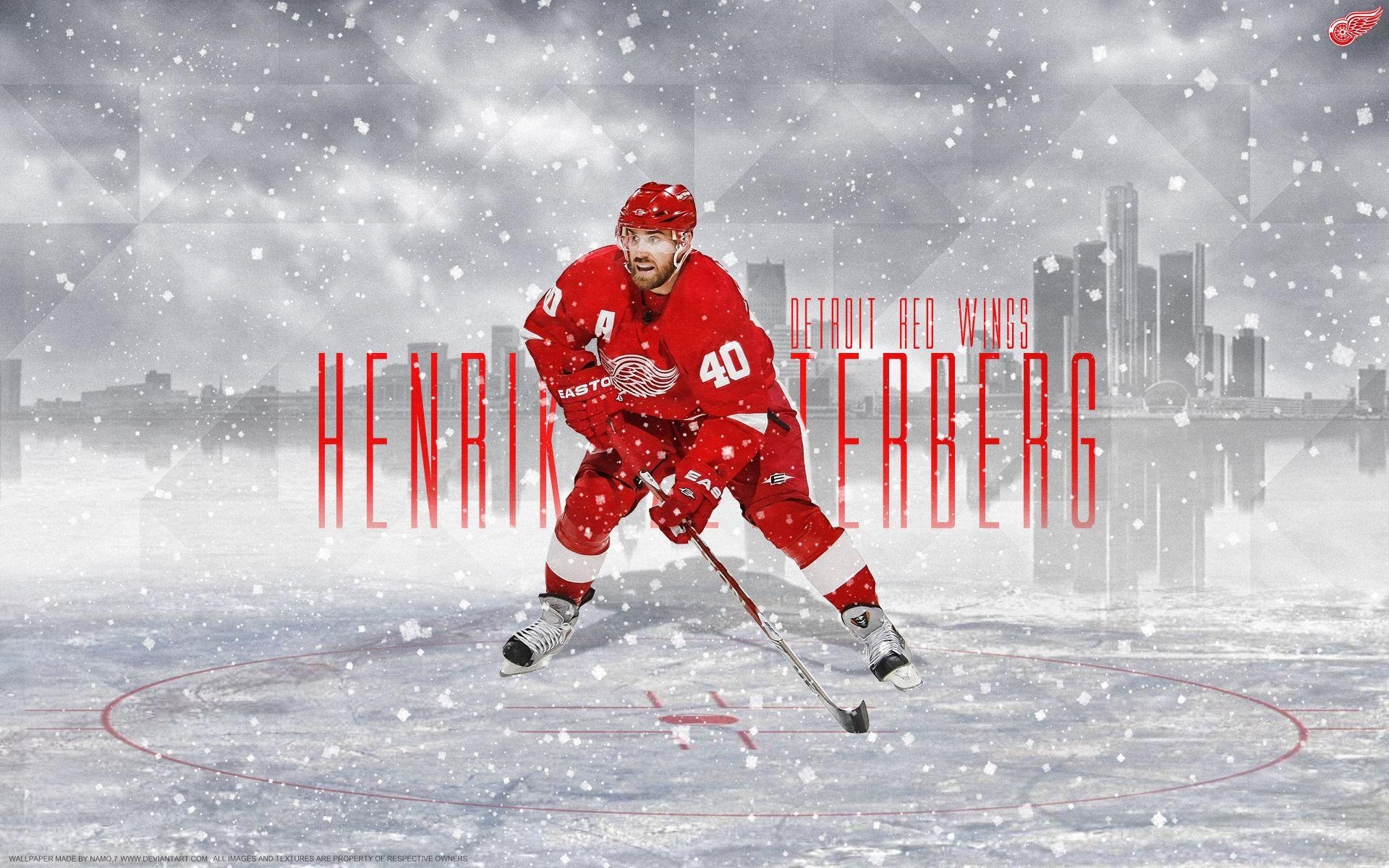 Zetterberg, Schweden, Detroit Red Wings, Hintergrund, NHL, 1920x1200 HD Desktop