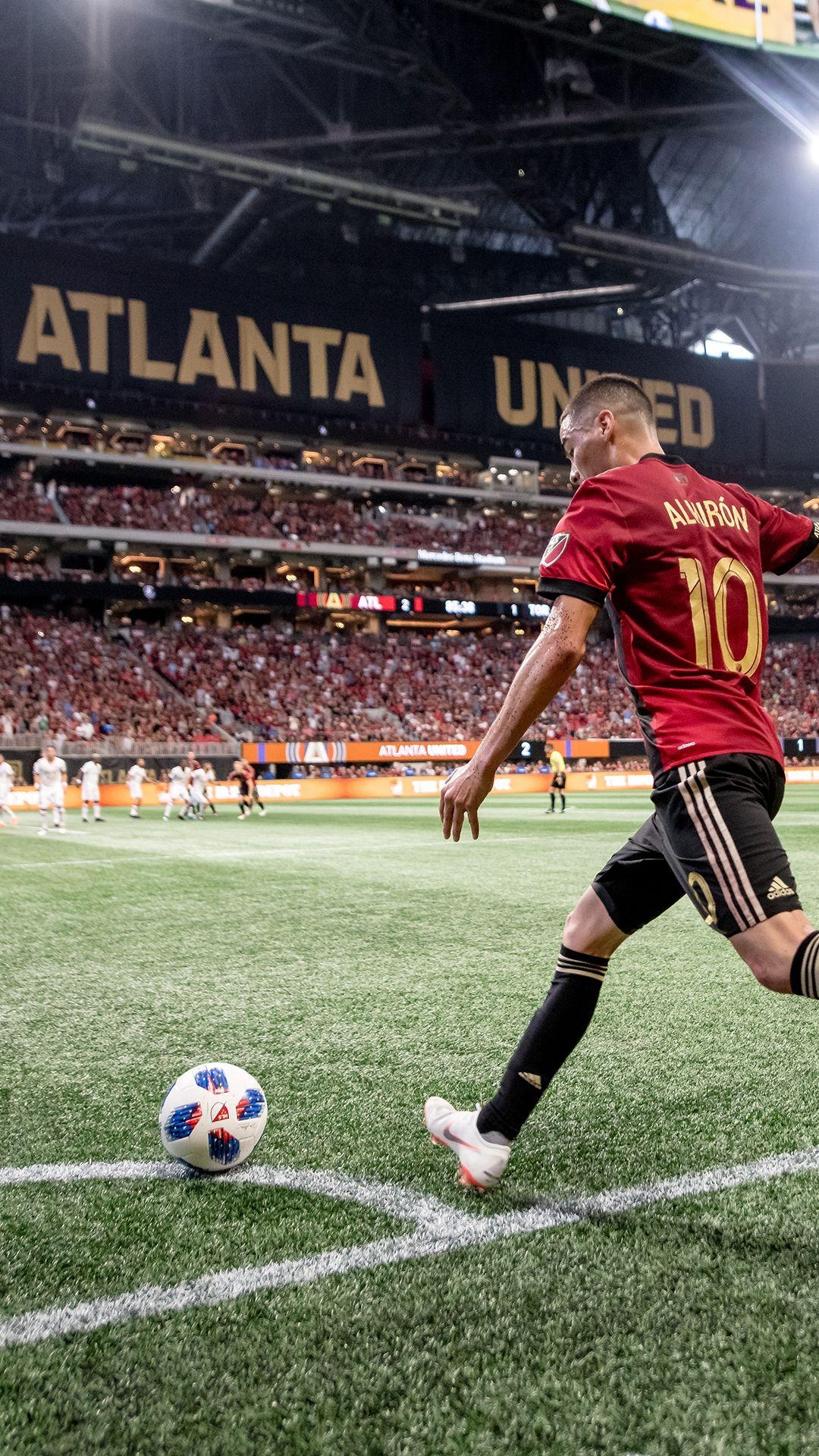 Atlanta United, MLS, Fußball, Hintergrund, HD, 1080x1920 Full HD Handy