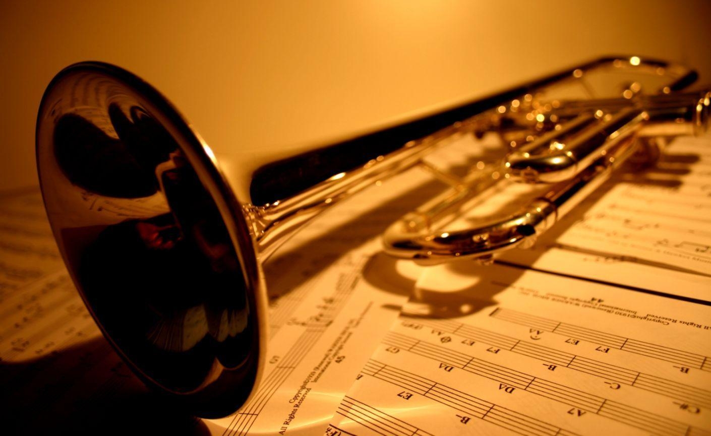 Jazz Posaune, Musik, Hintergrund, Harmonisch, Melodisch, 1410x870 HD Desktop