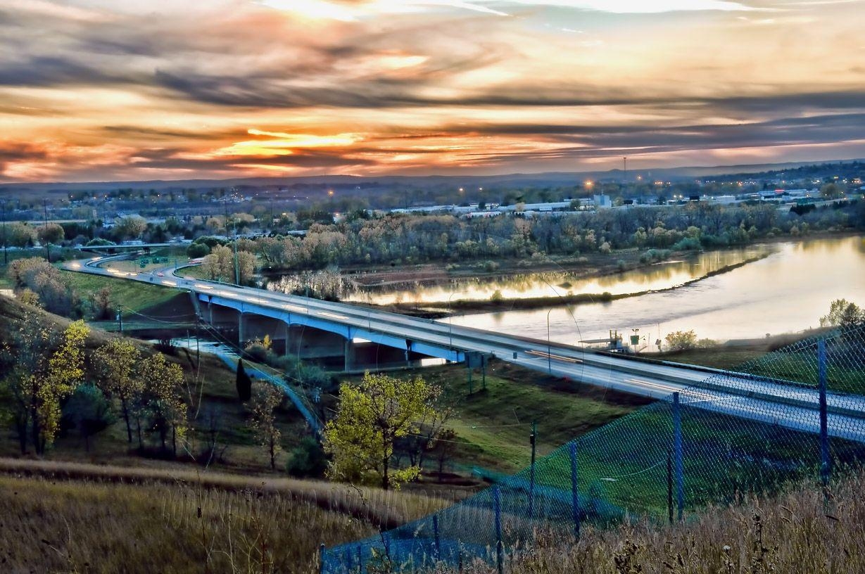 Mandan, North Dakota, USA, großes Foto, 1230x820 HD Desktop