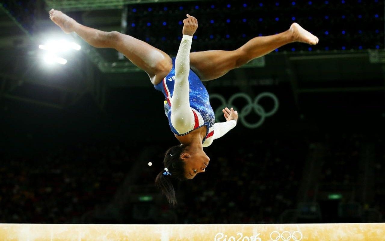 Simone Biles, wahre Meisterin, Sport, Biles Hintergrund, 1280x800 HD Desktop