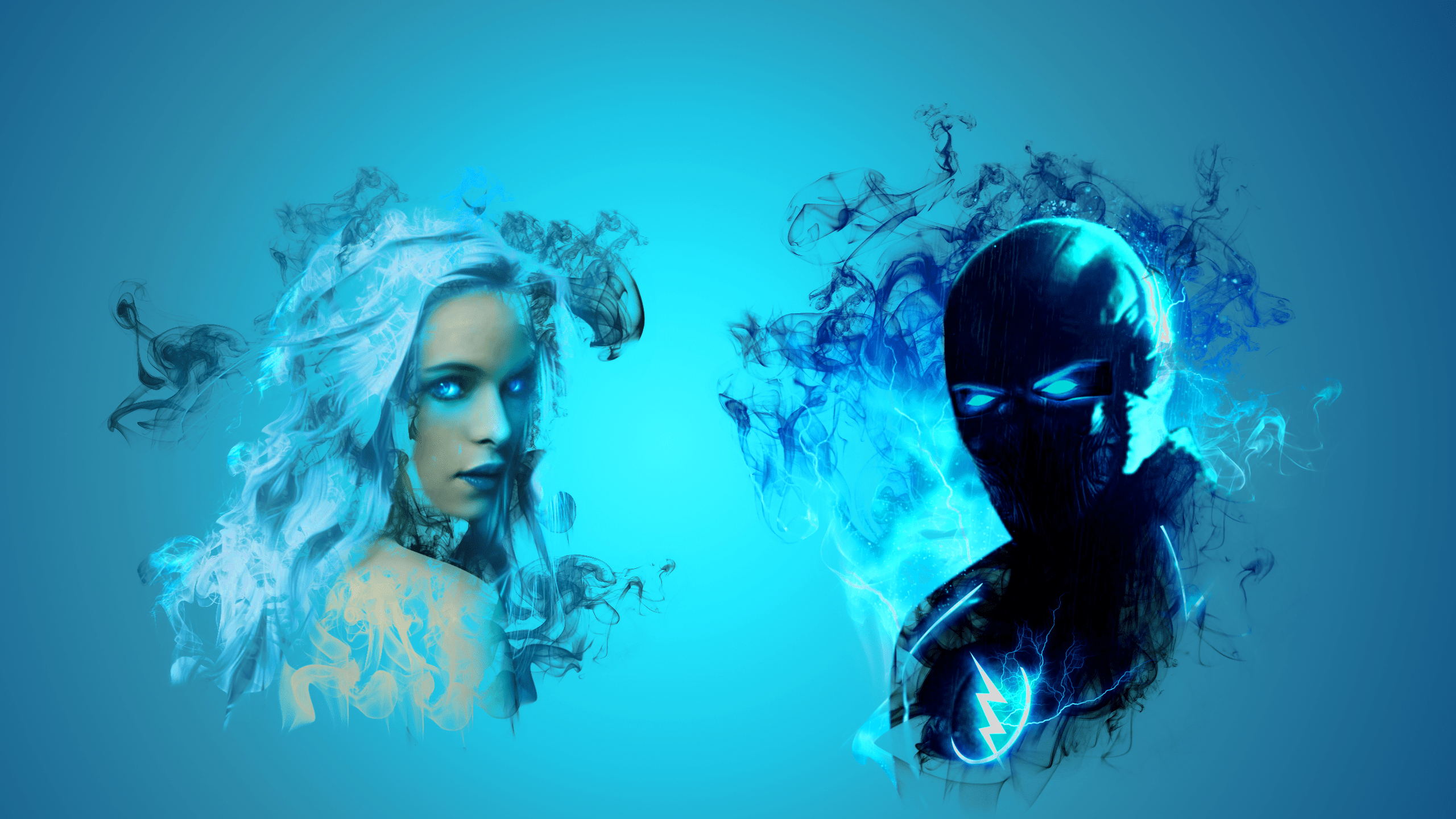 Killer Frost, Comics, Hintergrundbild, DC, Abenteuer, 2560x1440 HD Desktop