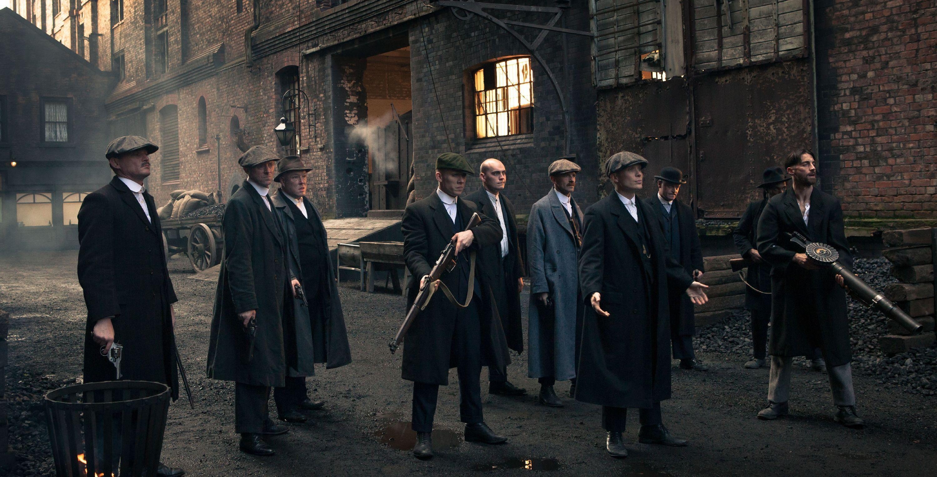 Peaky Blinders, Britisch, Serie, Birmingham, 1920er, 3000x1530 HD Desktop