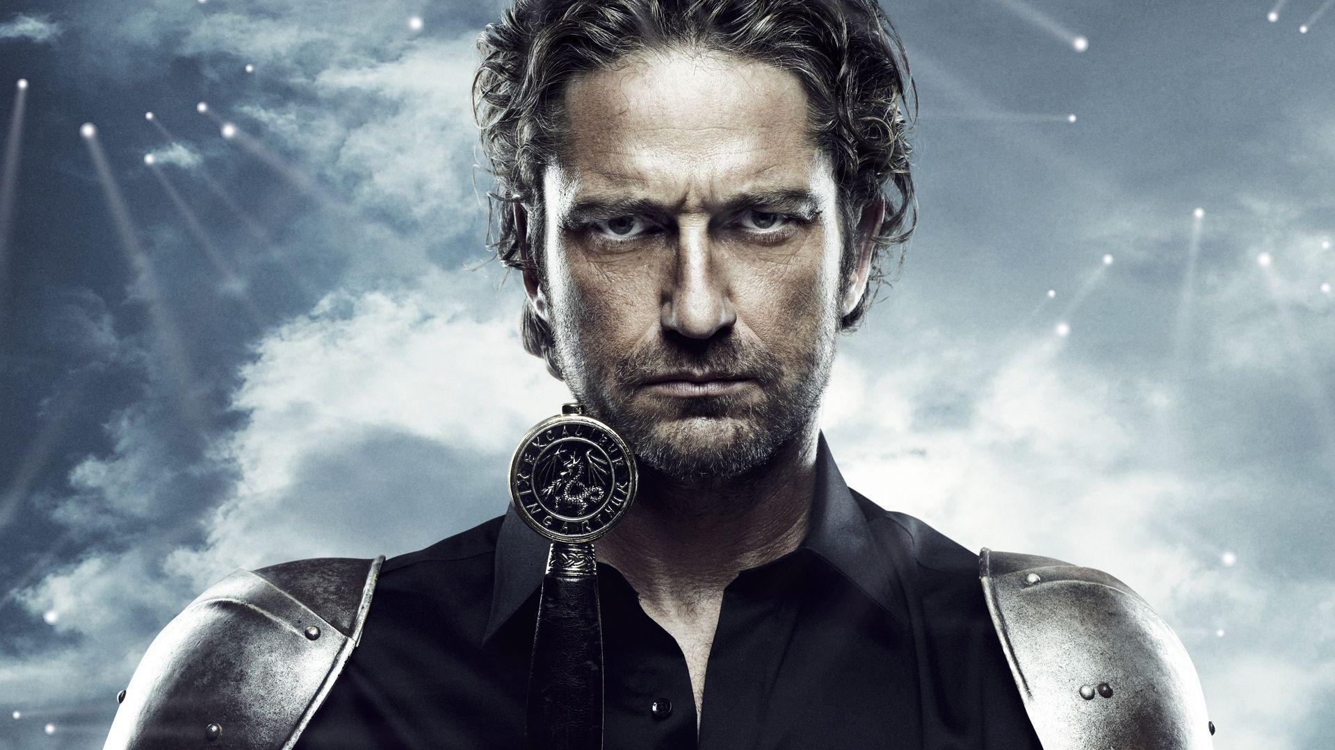 Gerard Butler, Laptop, Hintergrund, Film, Star, 1920x1080 Full HD Desktop