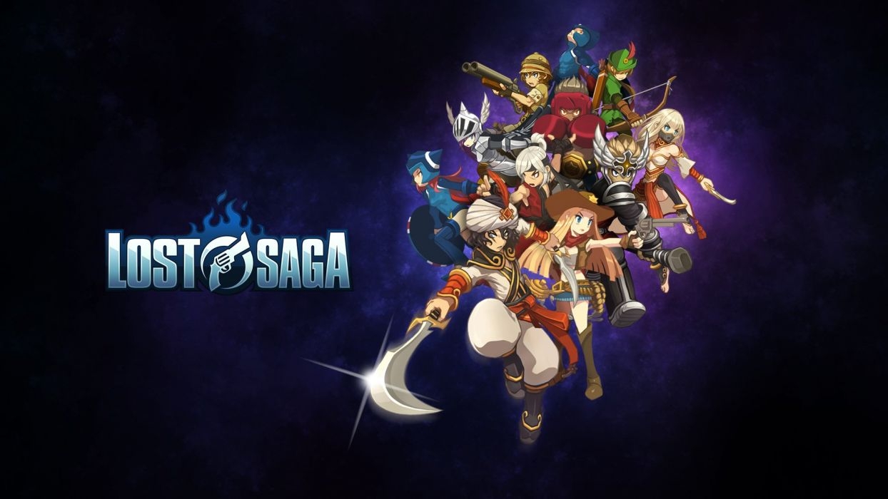 Lost Saga, MMO, Anime, Action, RPG, 1250x700 HD Desktop