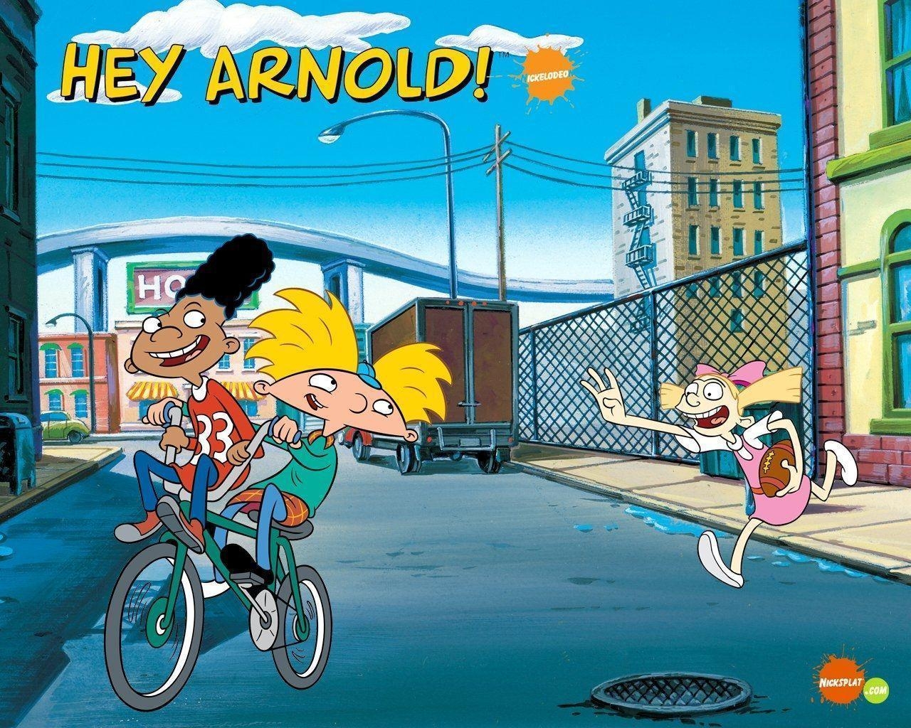 Hey Arnold, Cartoon, kindgerechte Bilder, animierter Stil, 1280x1030 HD Desktop