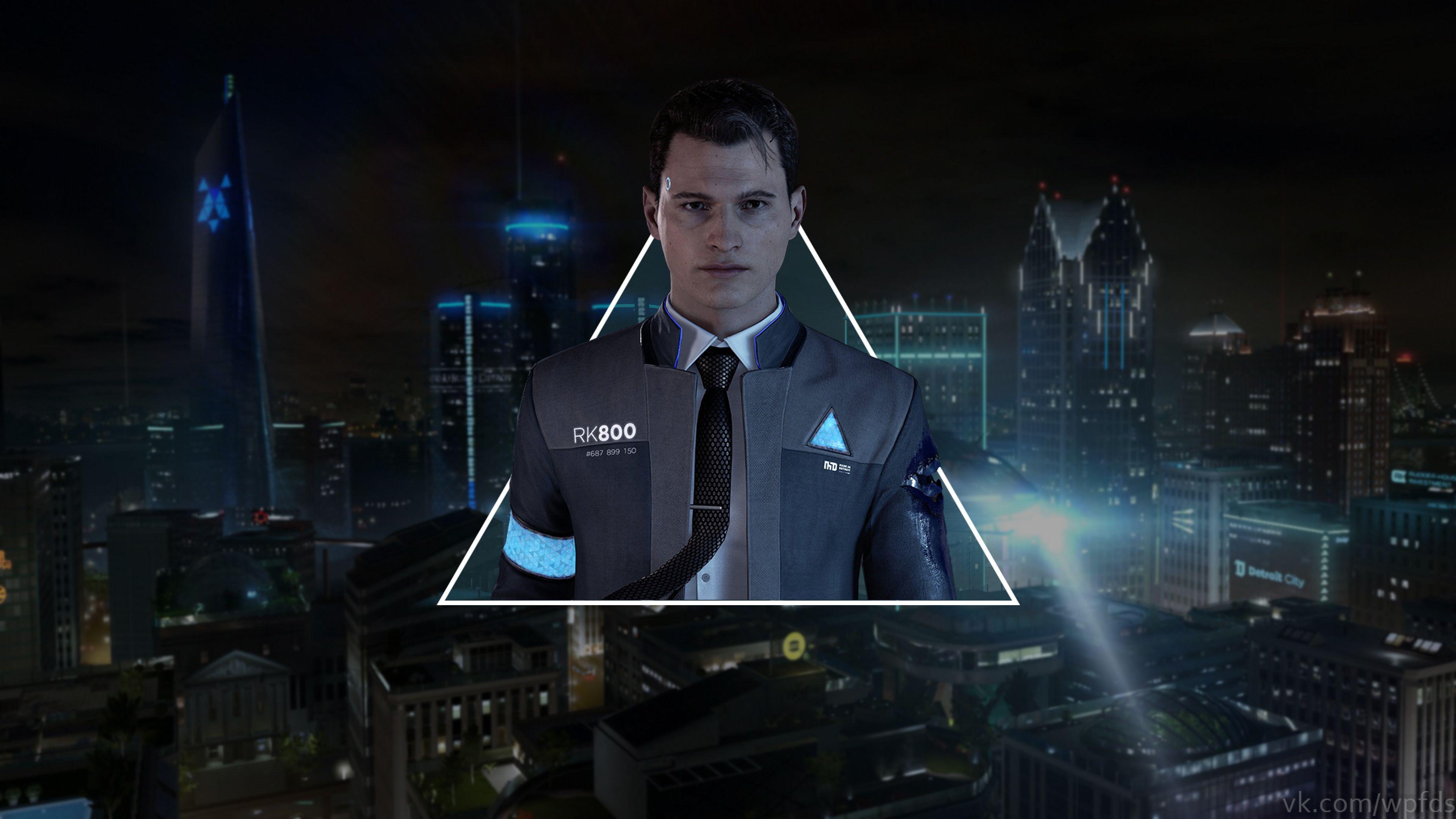 Detroit Become Human, 4K Spiele, HD, Zukunft, Androiden, 3840x2160 4K Desktop