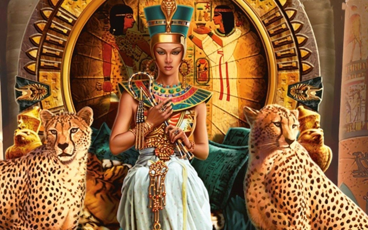 Königin Nofretete, Inspiration, Ägypten, Cleopatra, 1280x800 HD Desktop