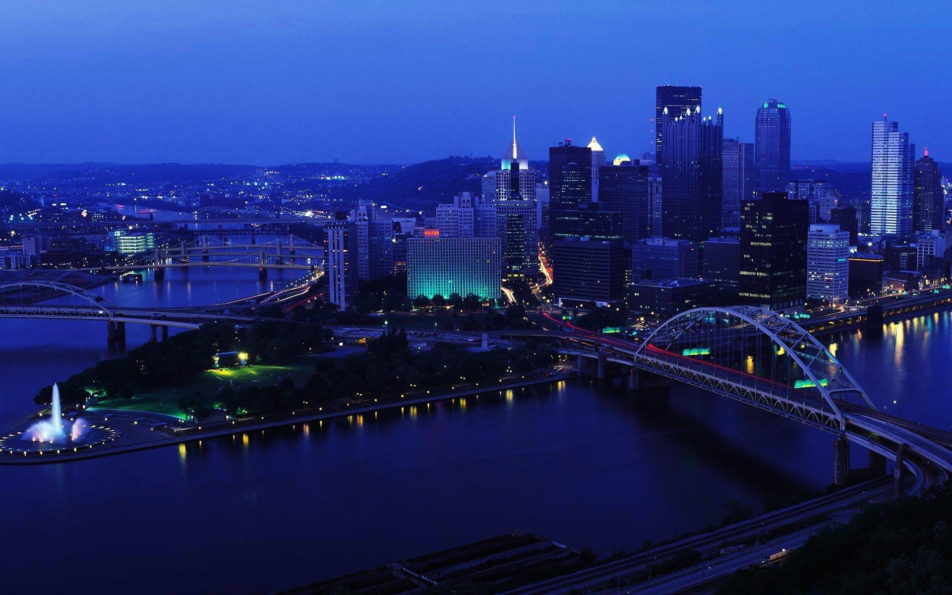 Pittsburgh, Reisen, Pennsylvania, Skyline, USA, 1920x1200 HD Desktop