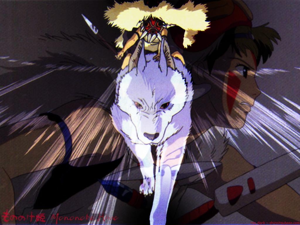 Prinzessin Mononoke, Anime-Kultur, 1997, Ghibli-Stil, Waldwesen, 1030x770 HD Desktop