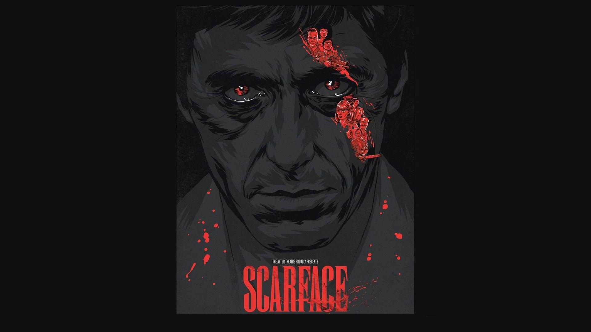 Scarface, Full HD, Film, Al Pacino, Hintergrund, 1920x1080 Full HD Desktop