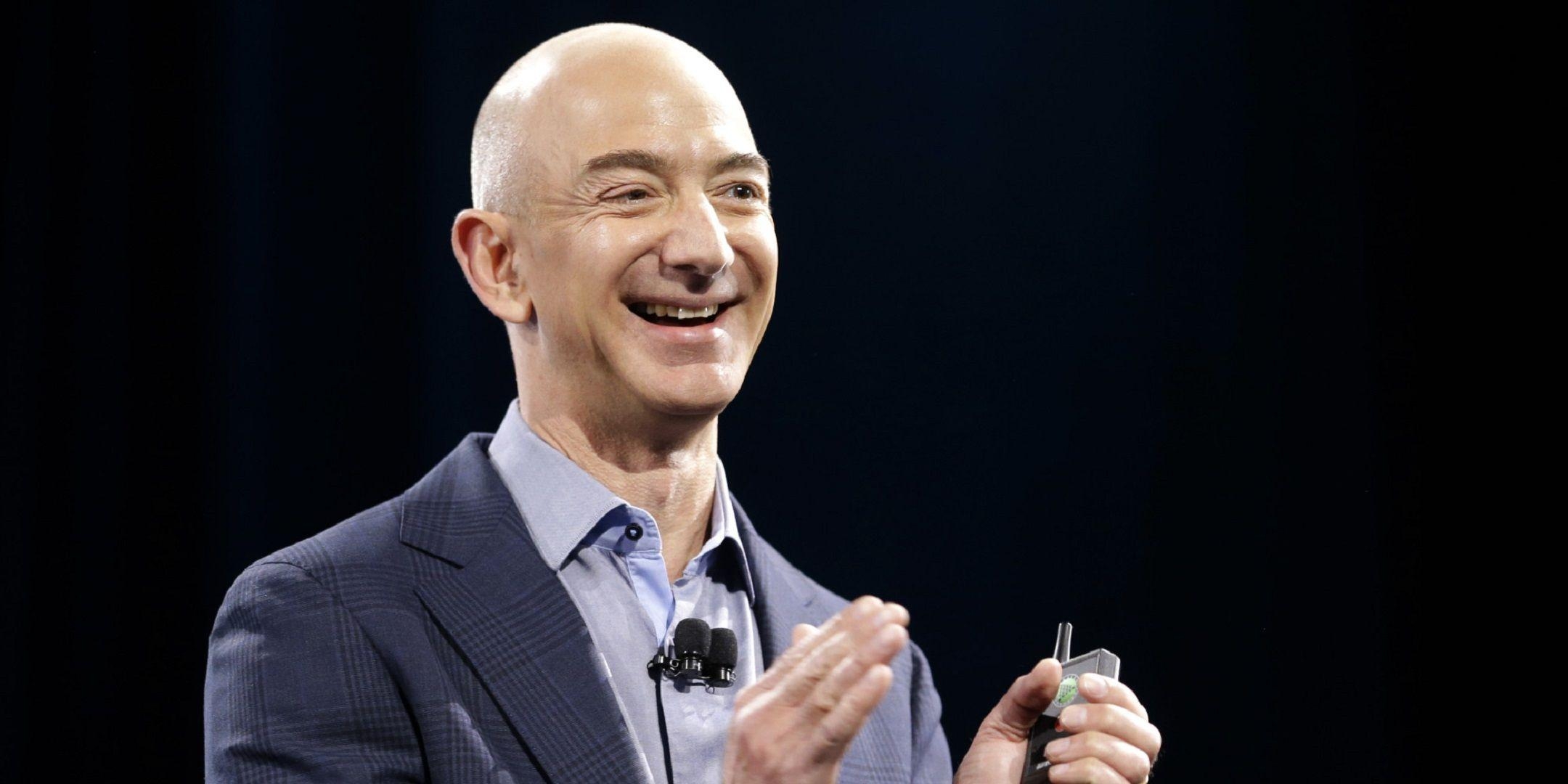 Jeff Bezos, Amazon, Gründer, Unternehmer, Porträt, 2160x1080 Dual Screen Desktop