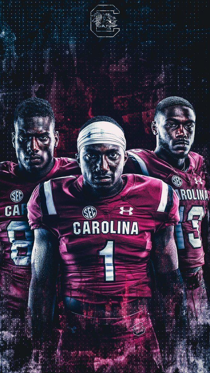 South Carolina Gamecocks, Fußball, Mannschaft, NCAA, USA, 680x1200 HD Handy