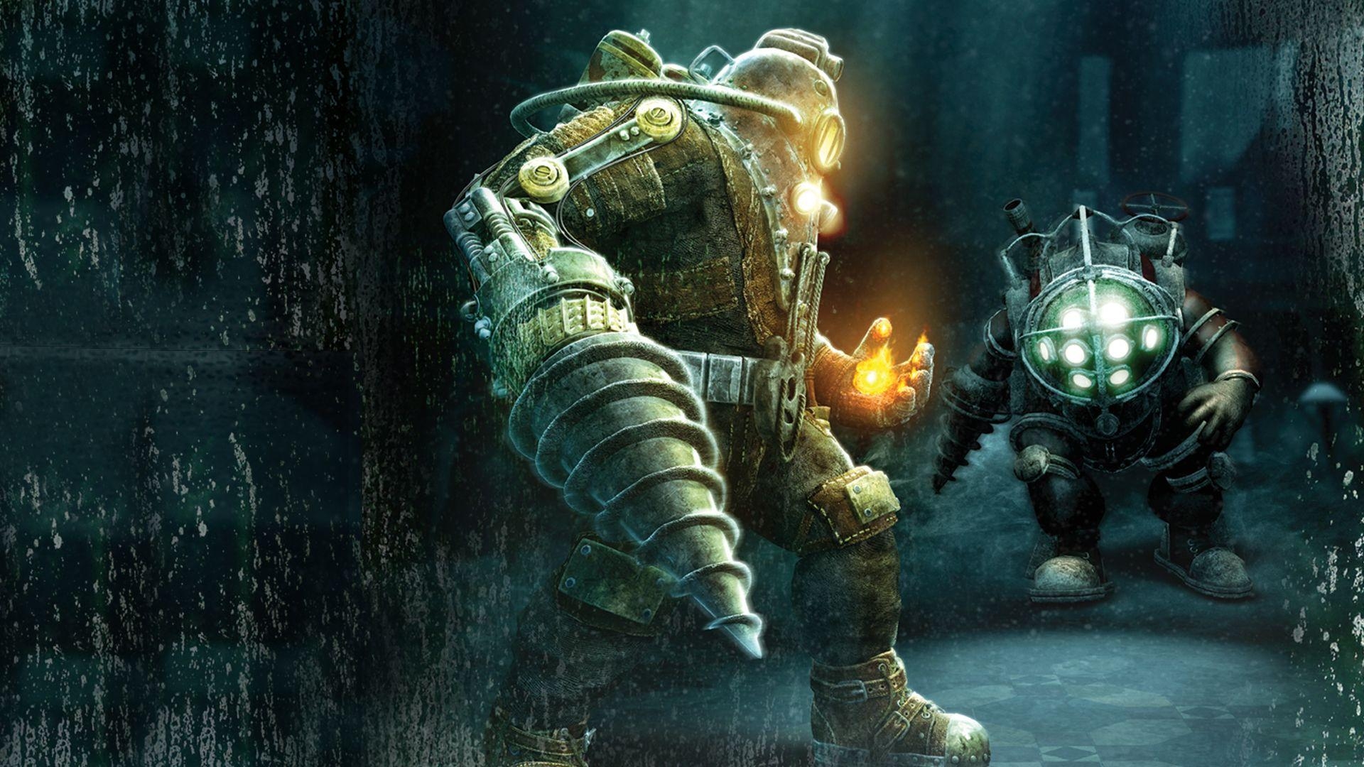 BioShock, Hintergrund, Spiel, Gaming, Art, 1920x1080 Full HD Desktop