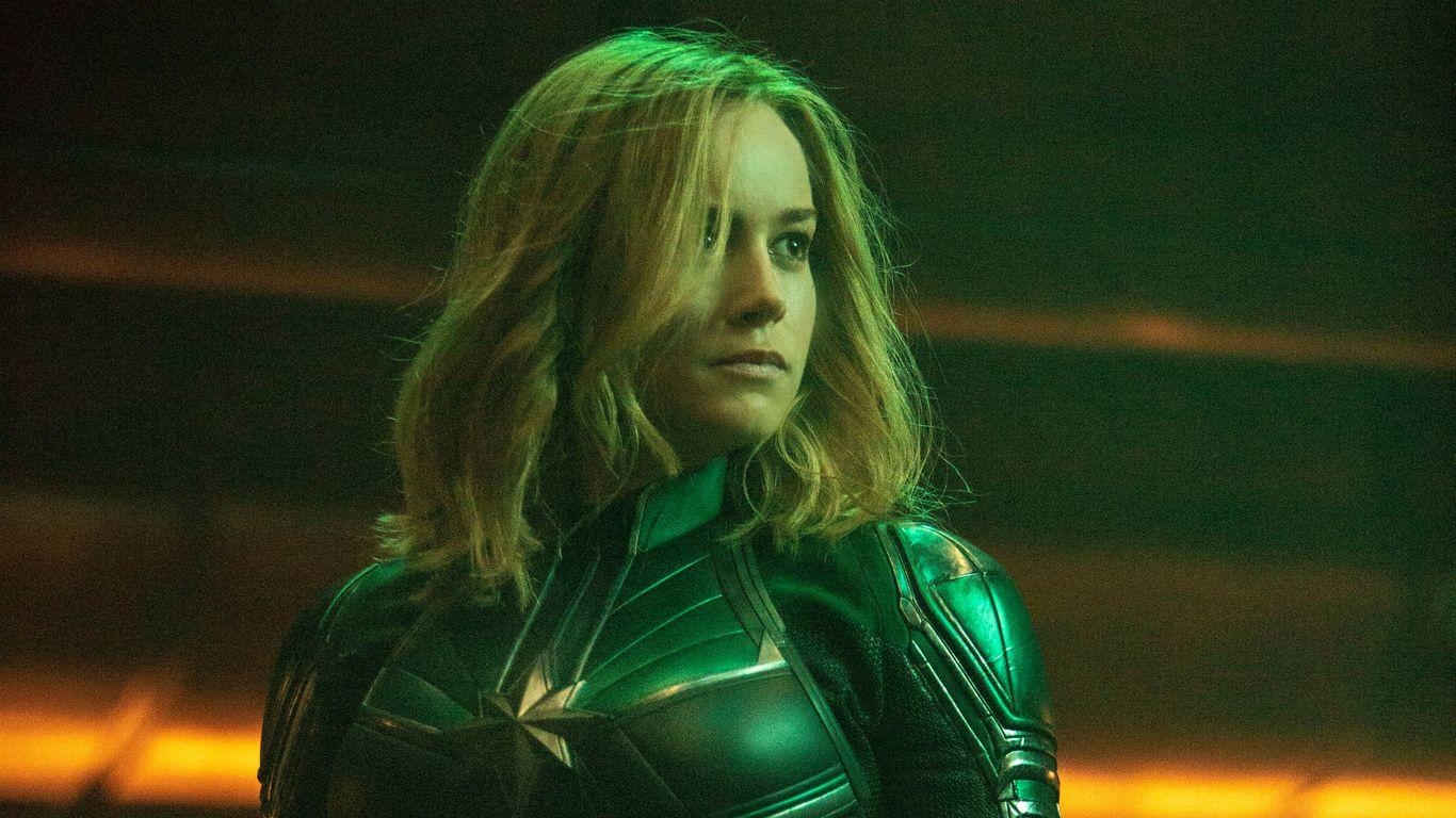 Brie Larson, Captain Marvel, HD, 4K, Bild, 1370x770 HD Desktop