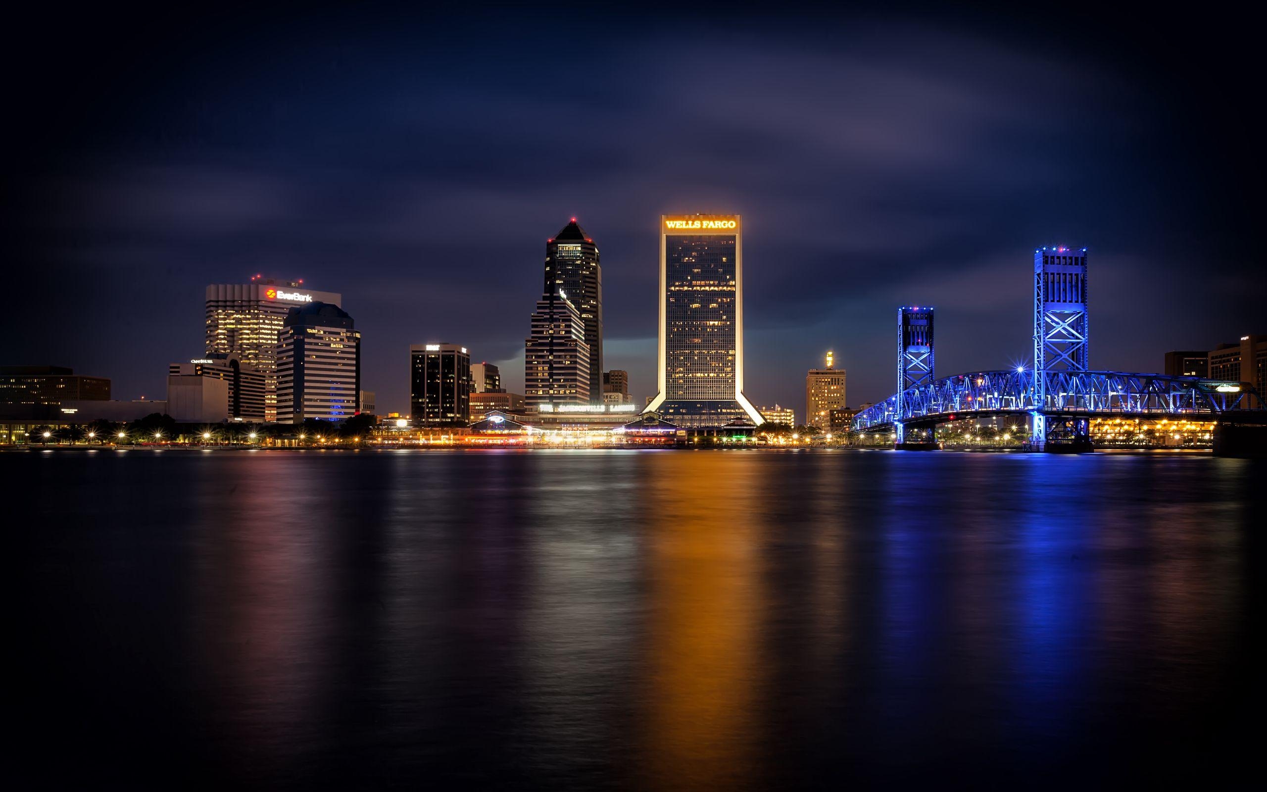 Jacksonville, HD Bild, Schön, Stadt, Reisen, 2560x1600 HD Desktop