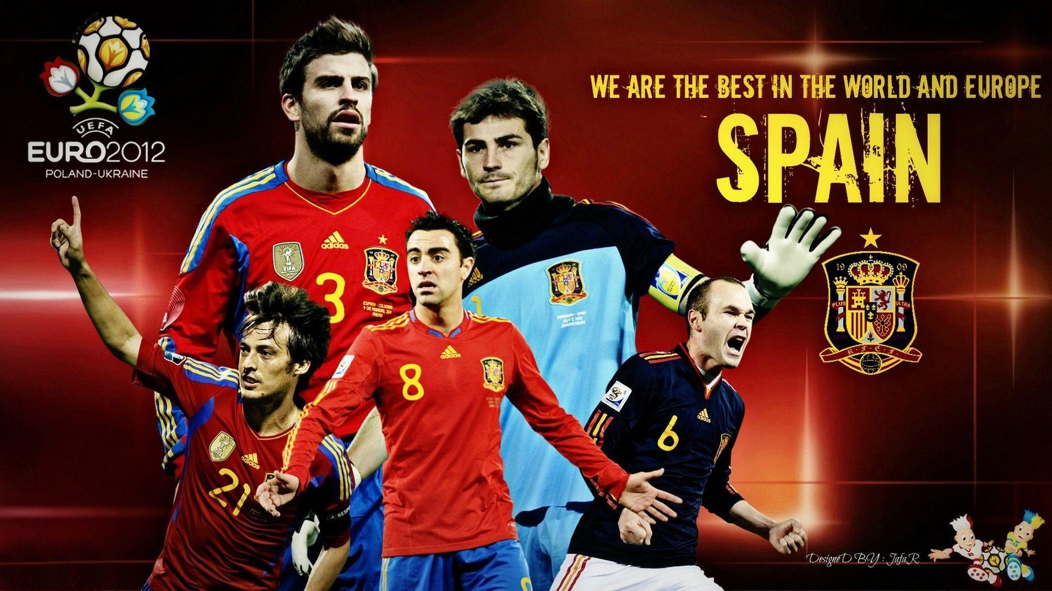 Fußballteam, Spanien, Logo, Bild, Hintergrund, 2080x1170 HD Desktop