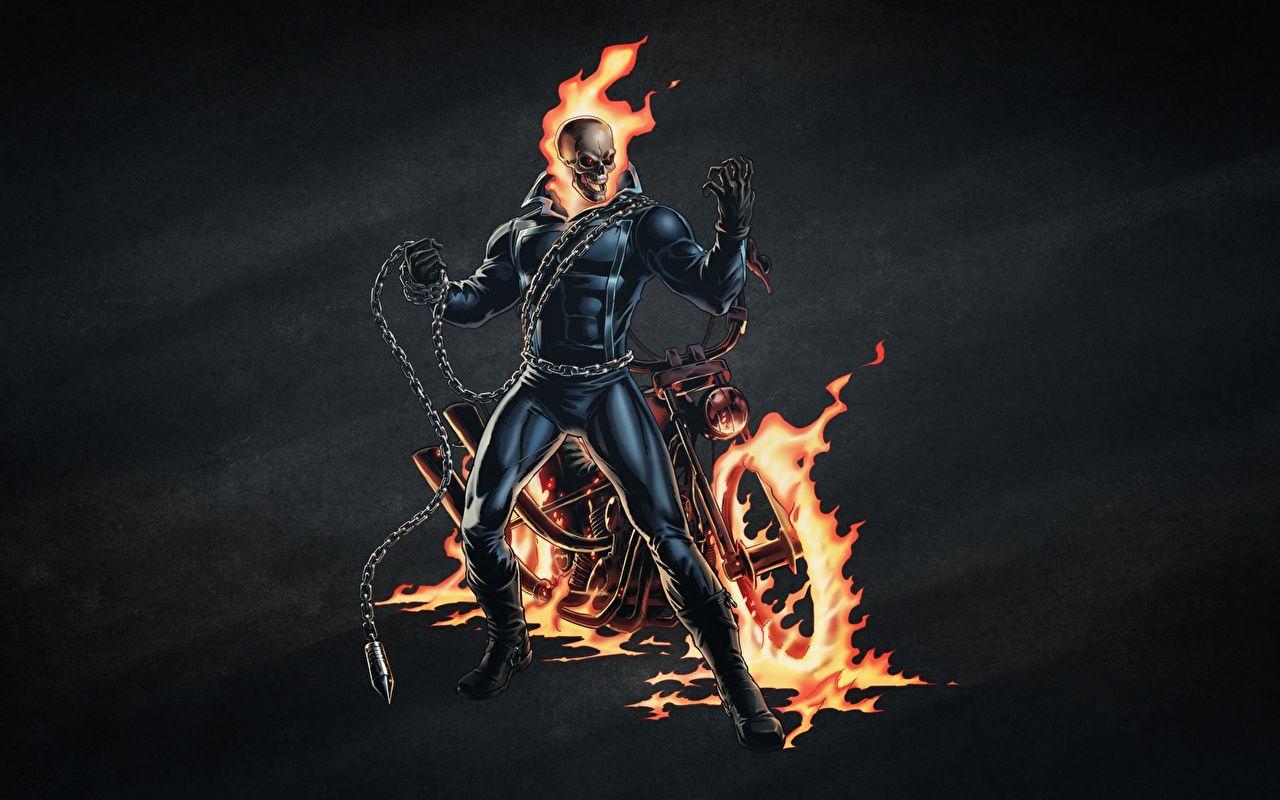 Ghost Rider, Bild, Download, HD, Marvel, 1280x800 HD Desktop