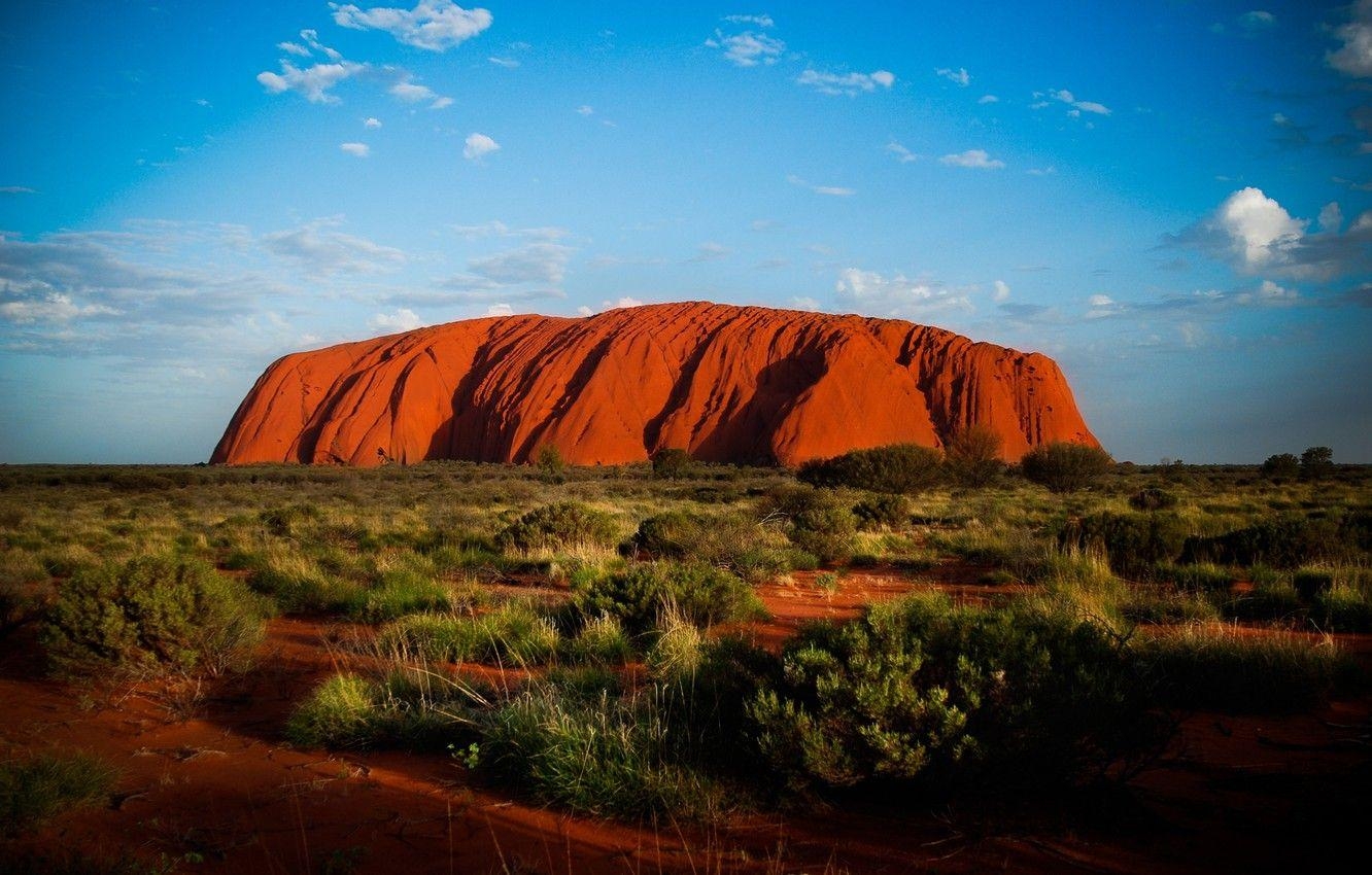 Uluru, Australien, Ayers Rock, Reisen, Landschaft, 1340x850 HD Desktop