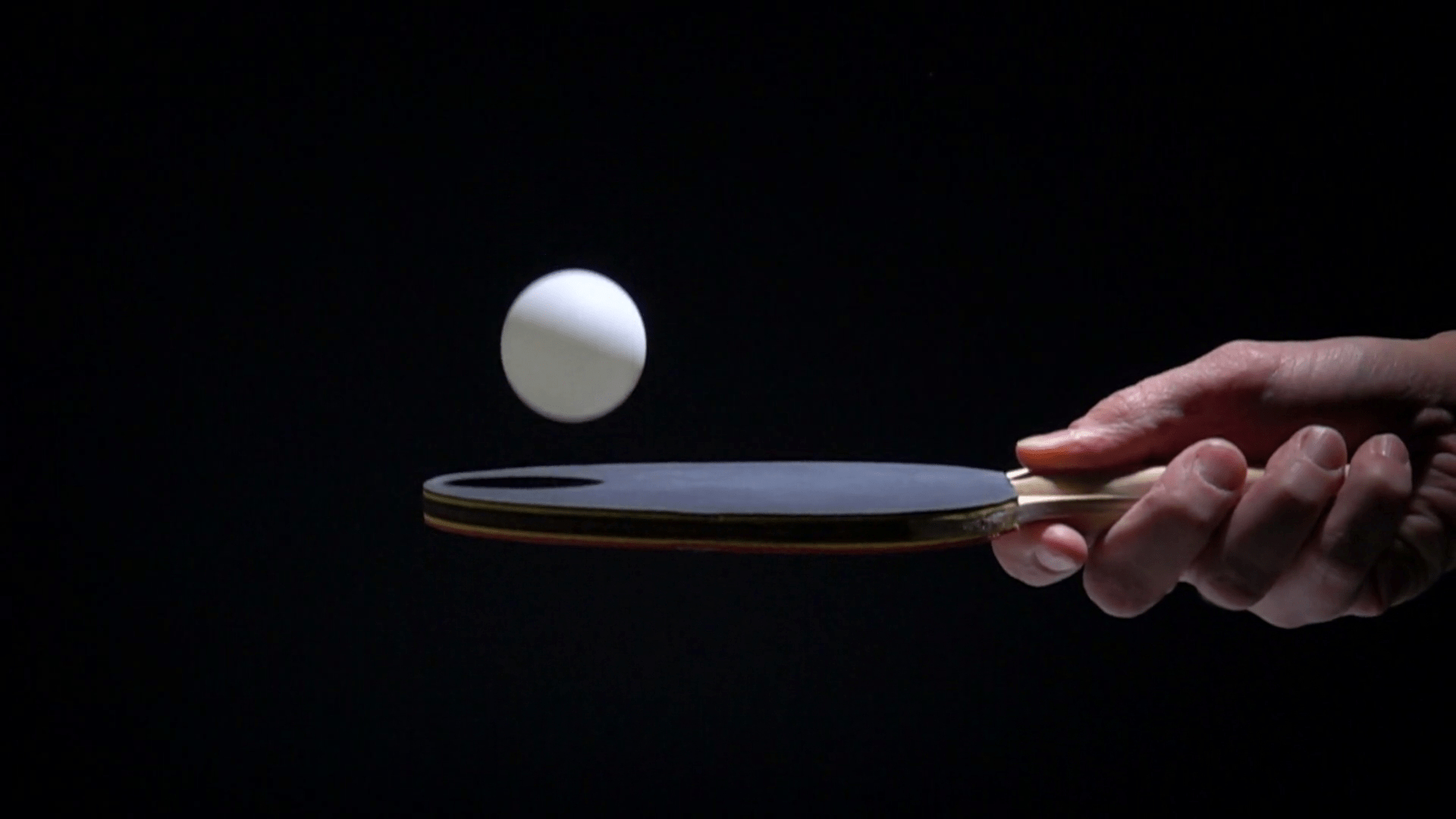 Tischtennis, Hand, Schläger, Ping-Pong, Ball, 1920x1080 Full HD Desktop