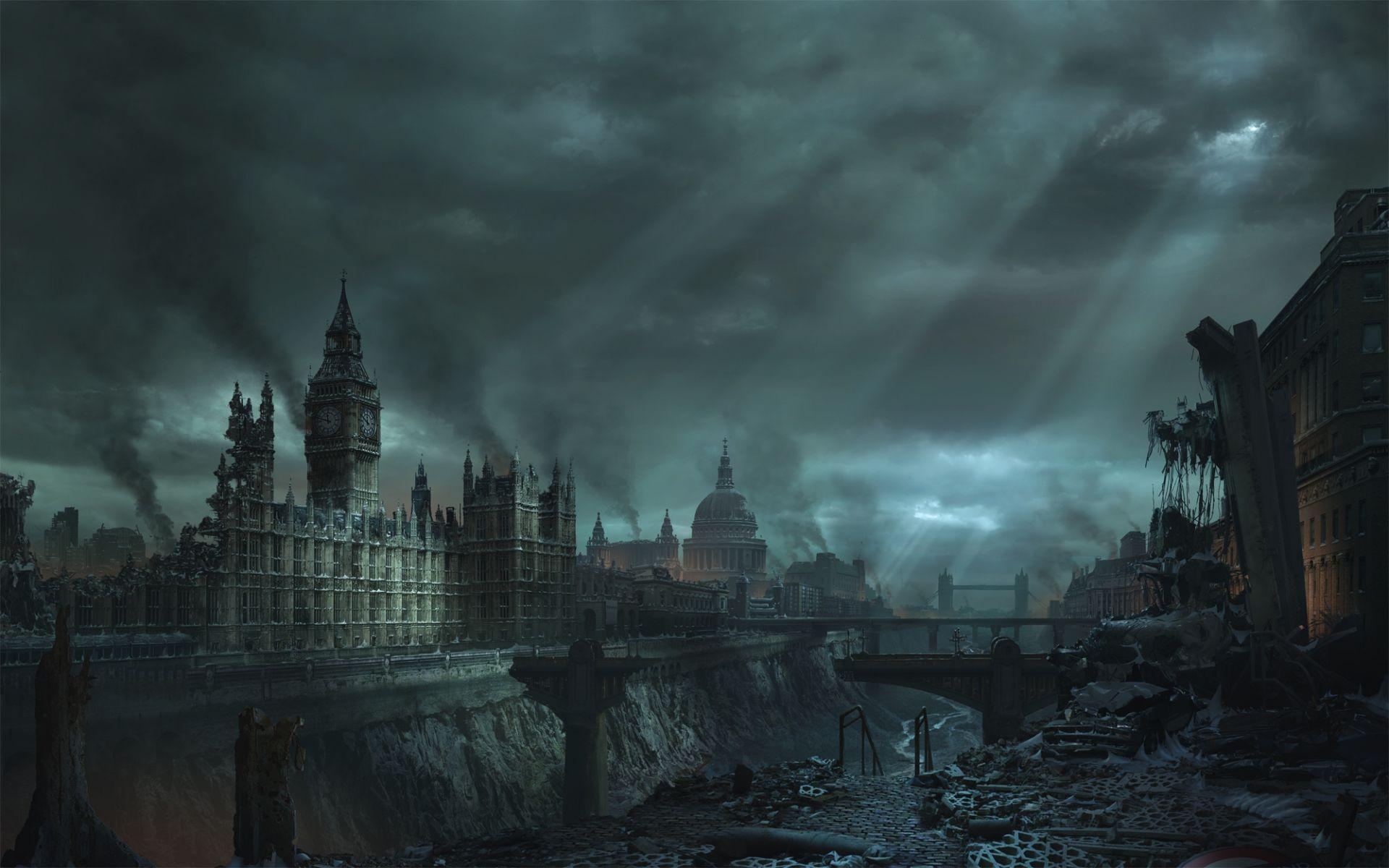 London, Apokalypse, Alltag, Großbritannien, Reise, 1920x1200 HD Desktop