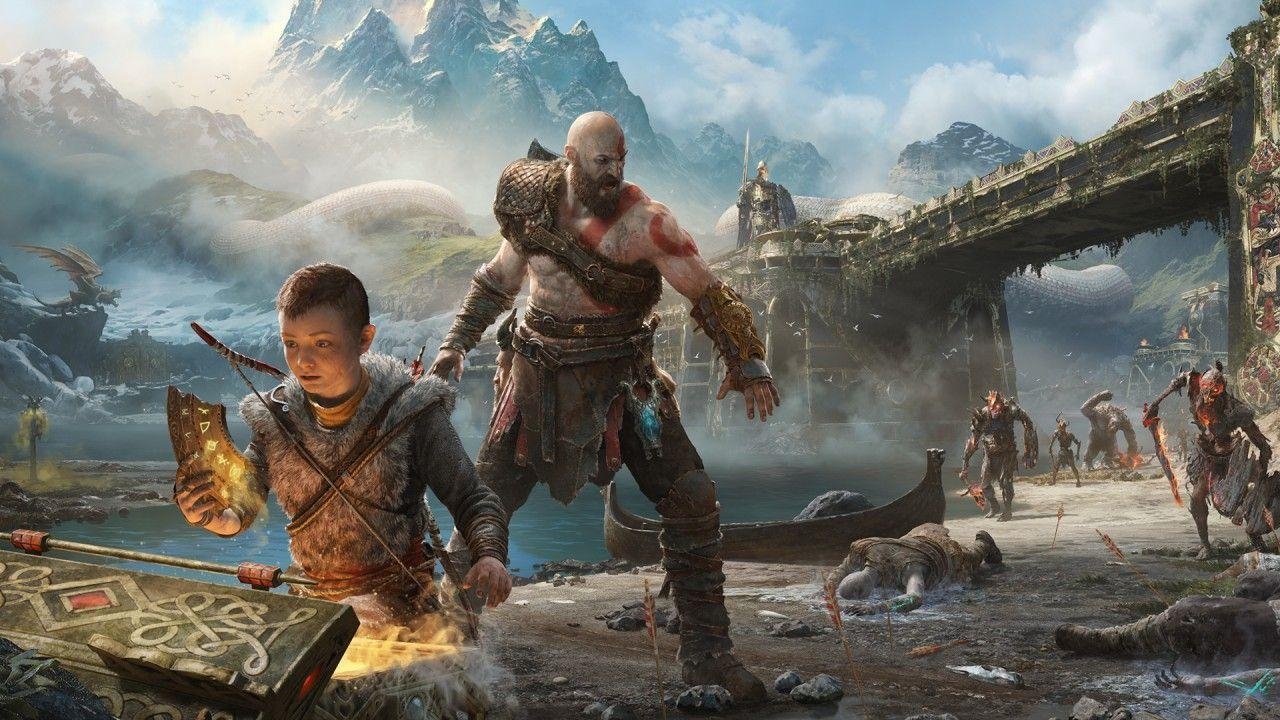 Kratos, Atreus, God of War, Abenteuer, Kampf, 1280x720 HD Desktop