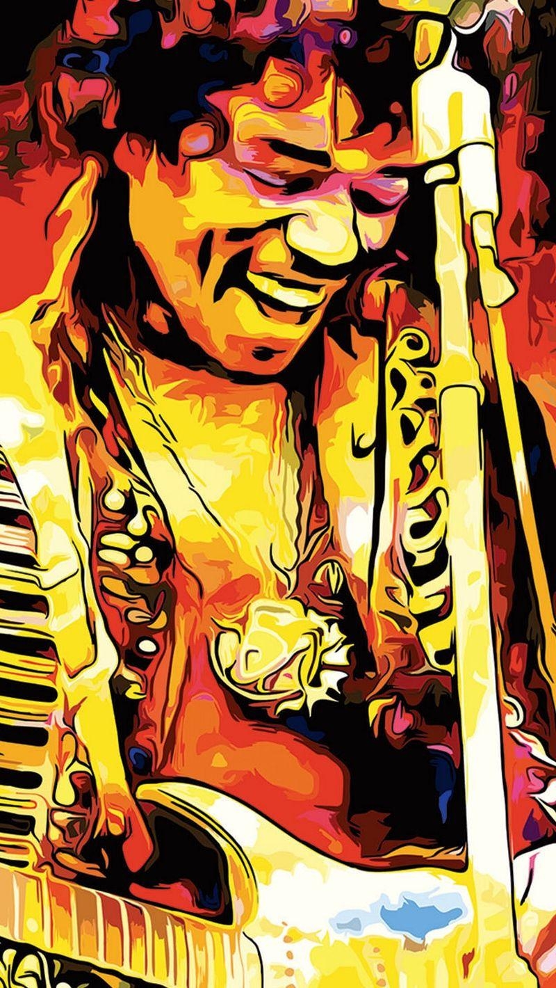 Jimi Hendrix, Download, Musiker, Gitarre, Rock, 800x1420 HD Handy