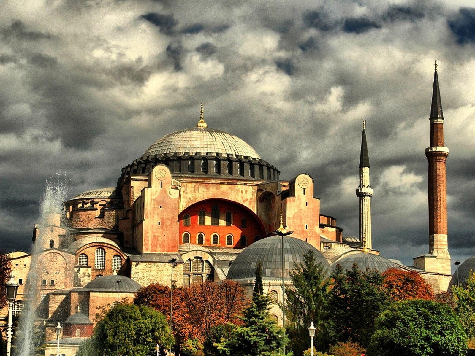 Hagia Sophia, Türkei, Aya Sofya, Hintergrund, Sehenswürdigkeit, 1600x1200 HD Desktop