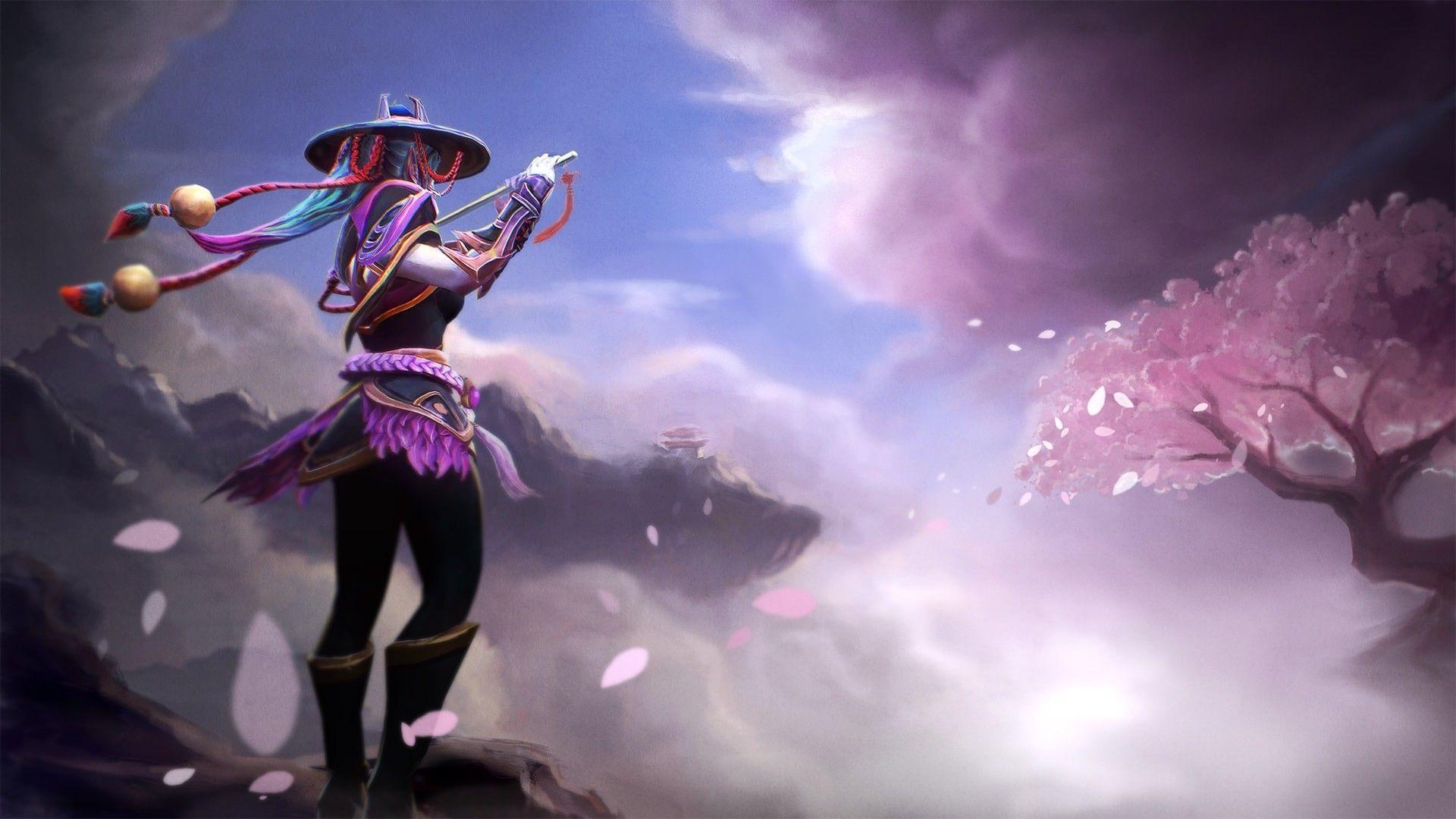 Dota 2, Templar Assassin, Wallpaper, Gaming, HD, 1920x1080 Full HD Desktop