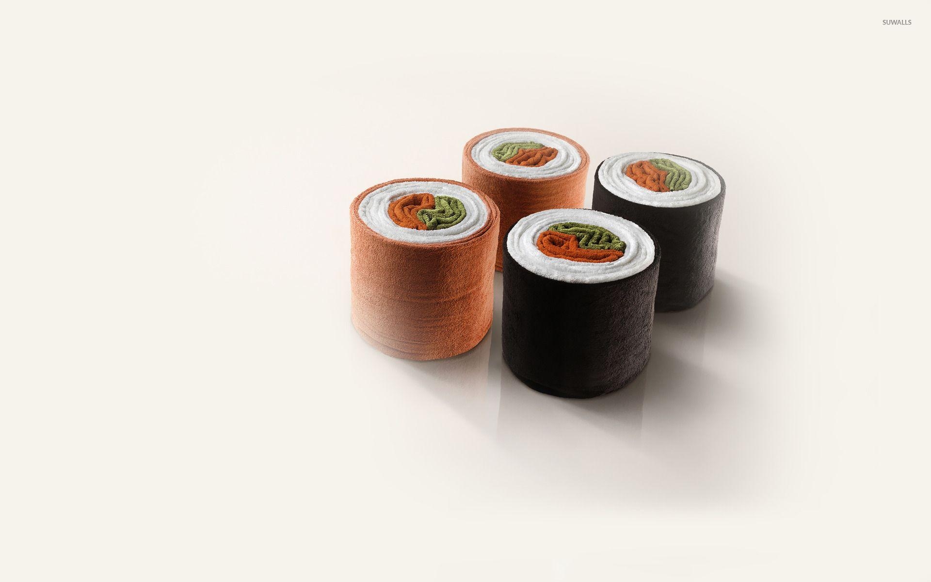 Handtuch, Sushi, Hintergrund, Essen, Grafik, 1920x1200 HD Desktop