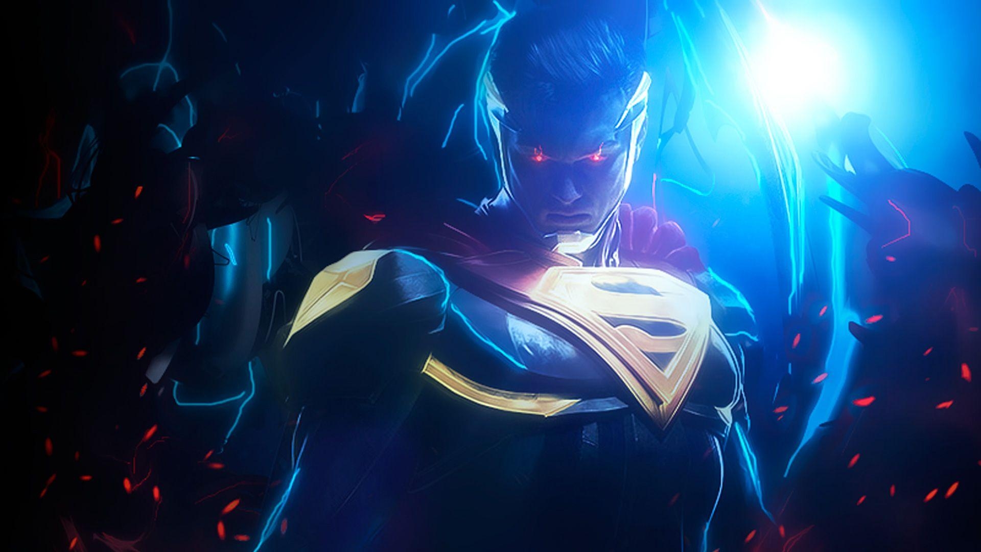 Superman, Injustice 2, Kunst, HD, 4K, 1920x1080 Full HD Desktop