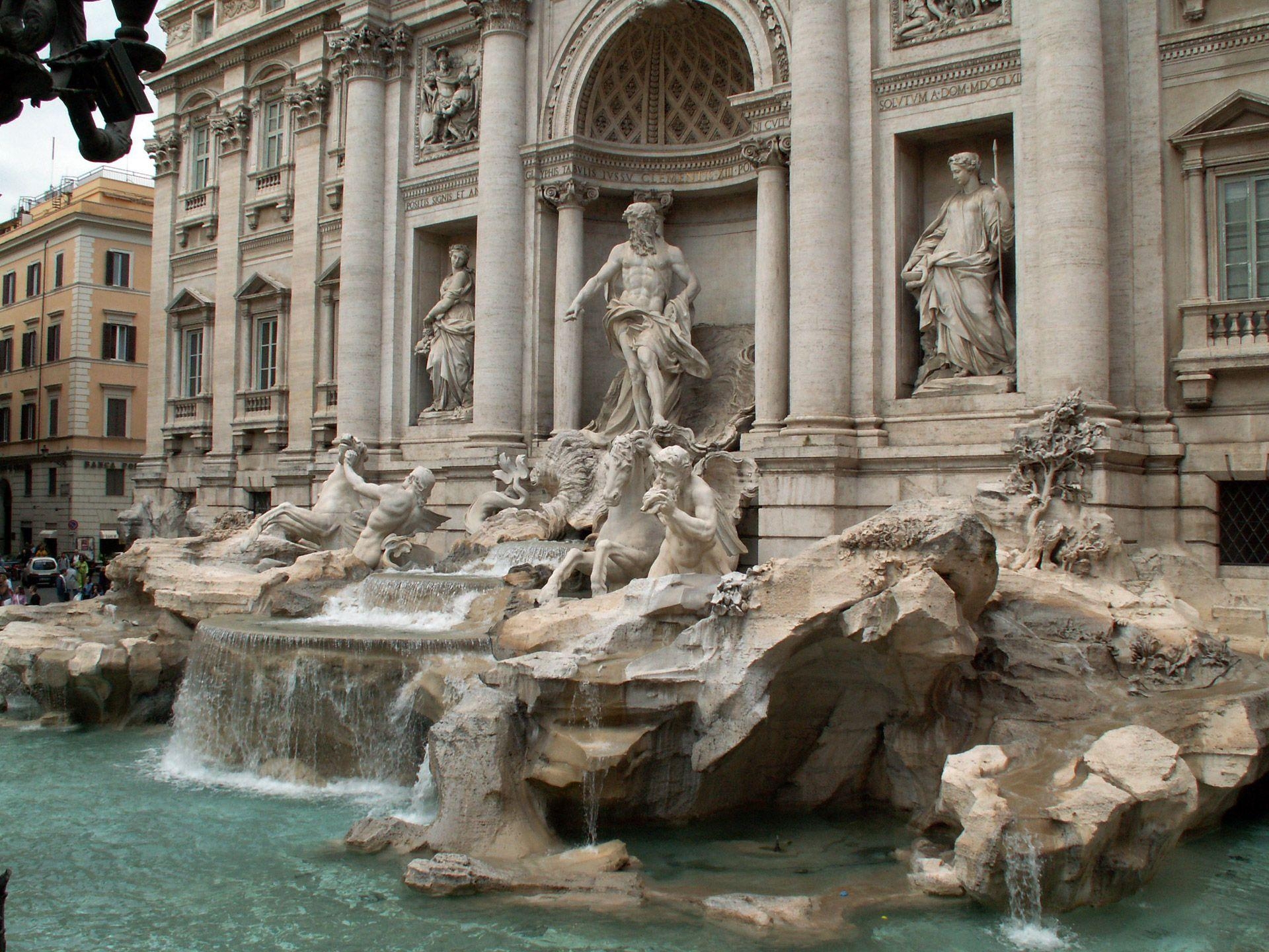 Trevi-Brunnen, Wallpaper, Rom, Architektur, Italien, 1920x1440 HD Desktop