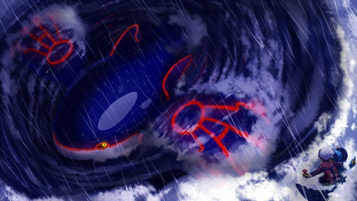 Kyogre, Wallpaper, Anime, Bildpack, Pokémon, 1200x670 HD Desktop