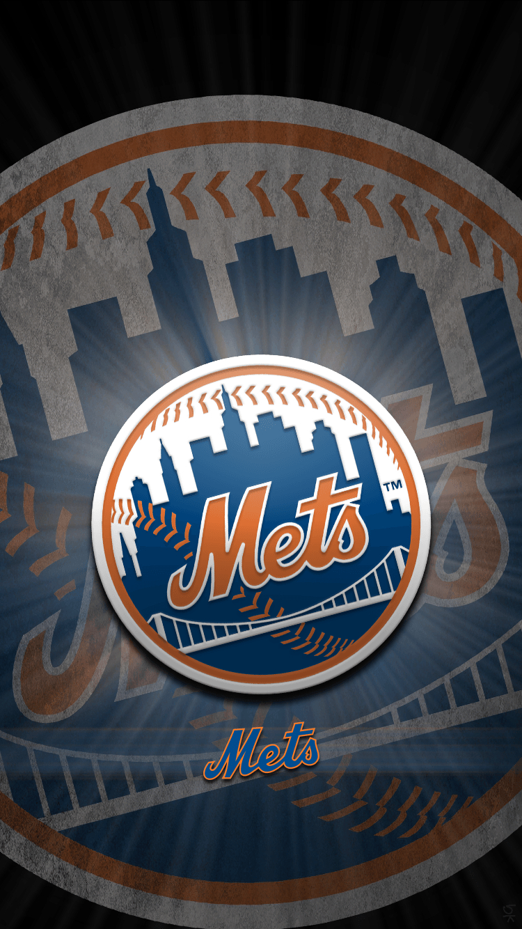 NY Mets, Sport, Hintergrund, Baseball, Logo, 750x1340 HD Handy