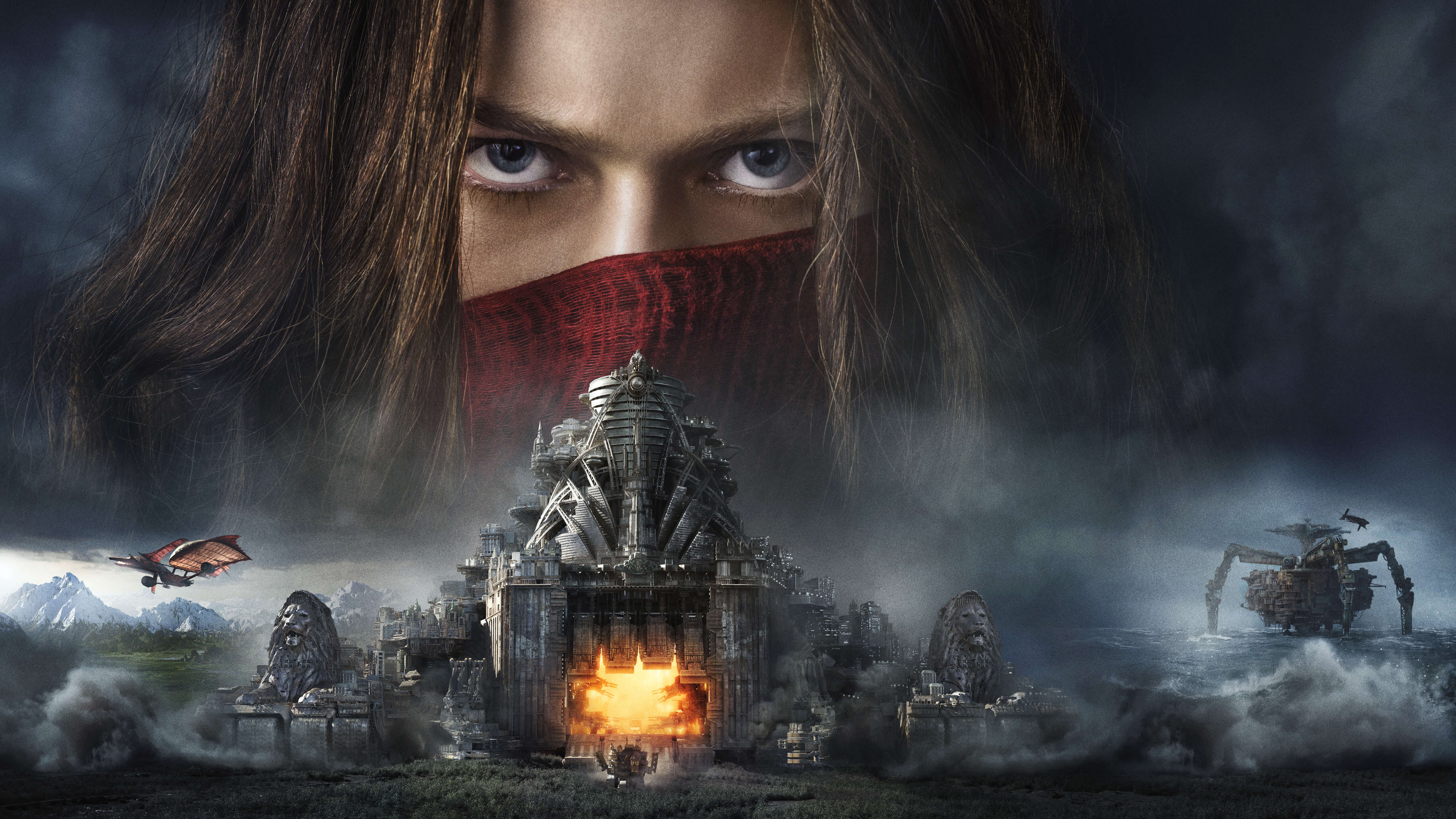 Mortal Engines, Film, 4K, Kino, Kulisse, 5120x2880 4K Desktop