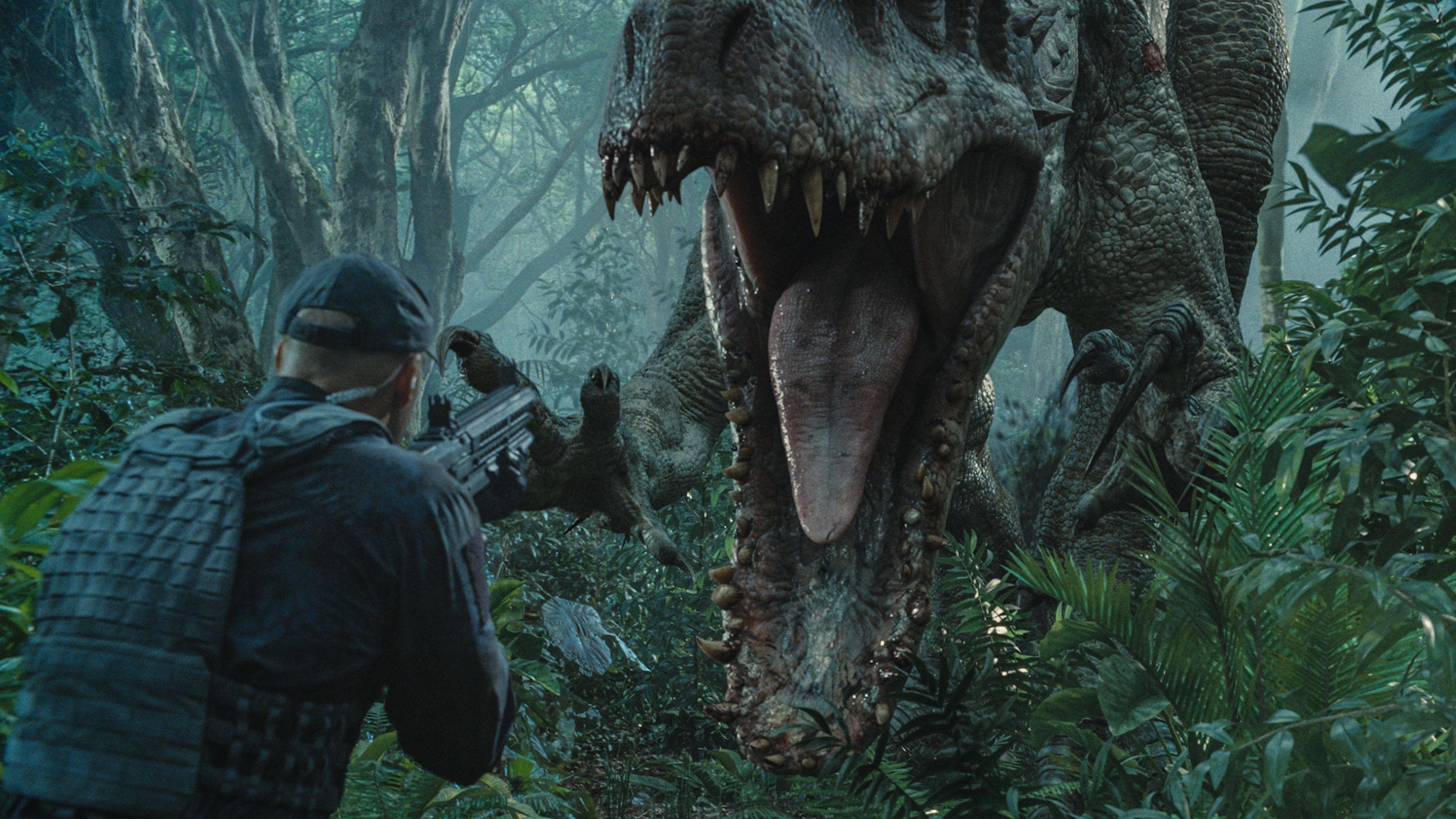 Jurassic World, Dinosaurier, Film, Abenteuer, Isla Nublar, 3200x1800 HD Desktop